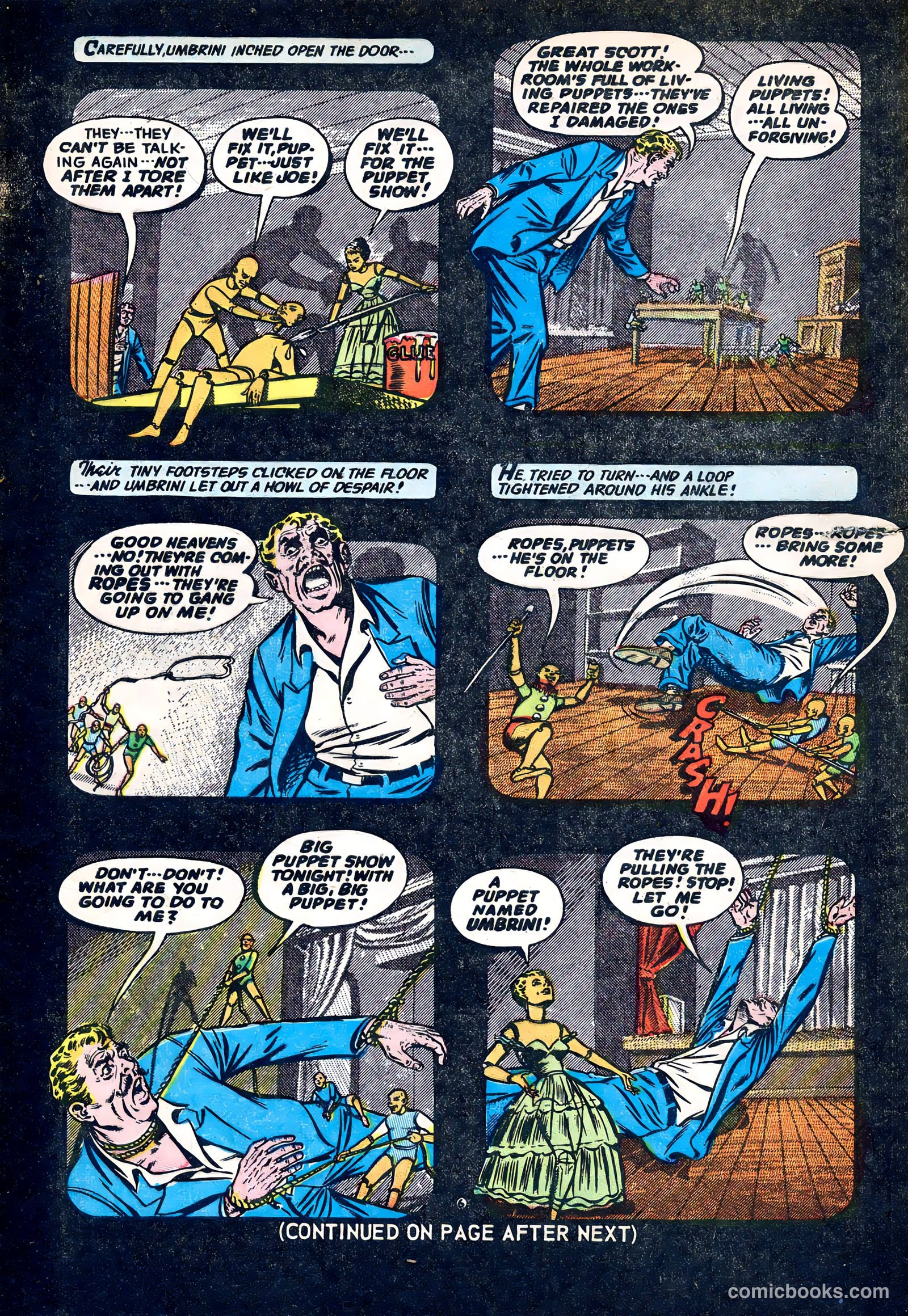 Adventures into the Unknown #59 (1954) — page 8 of 36