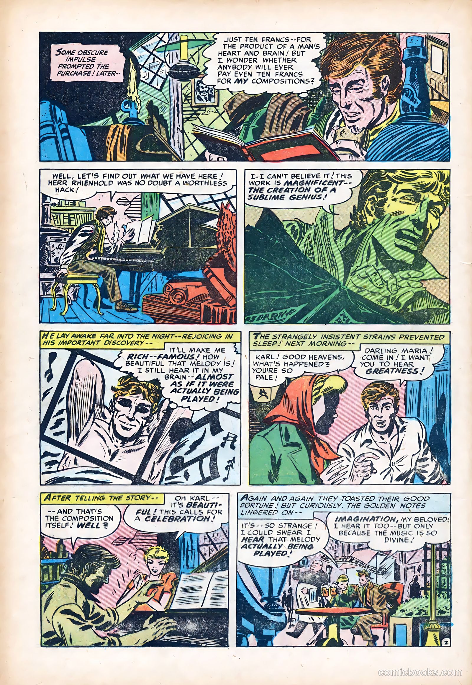 Adventures into the Unknown #59 (1954) — page 16 of 36