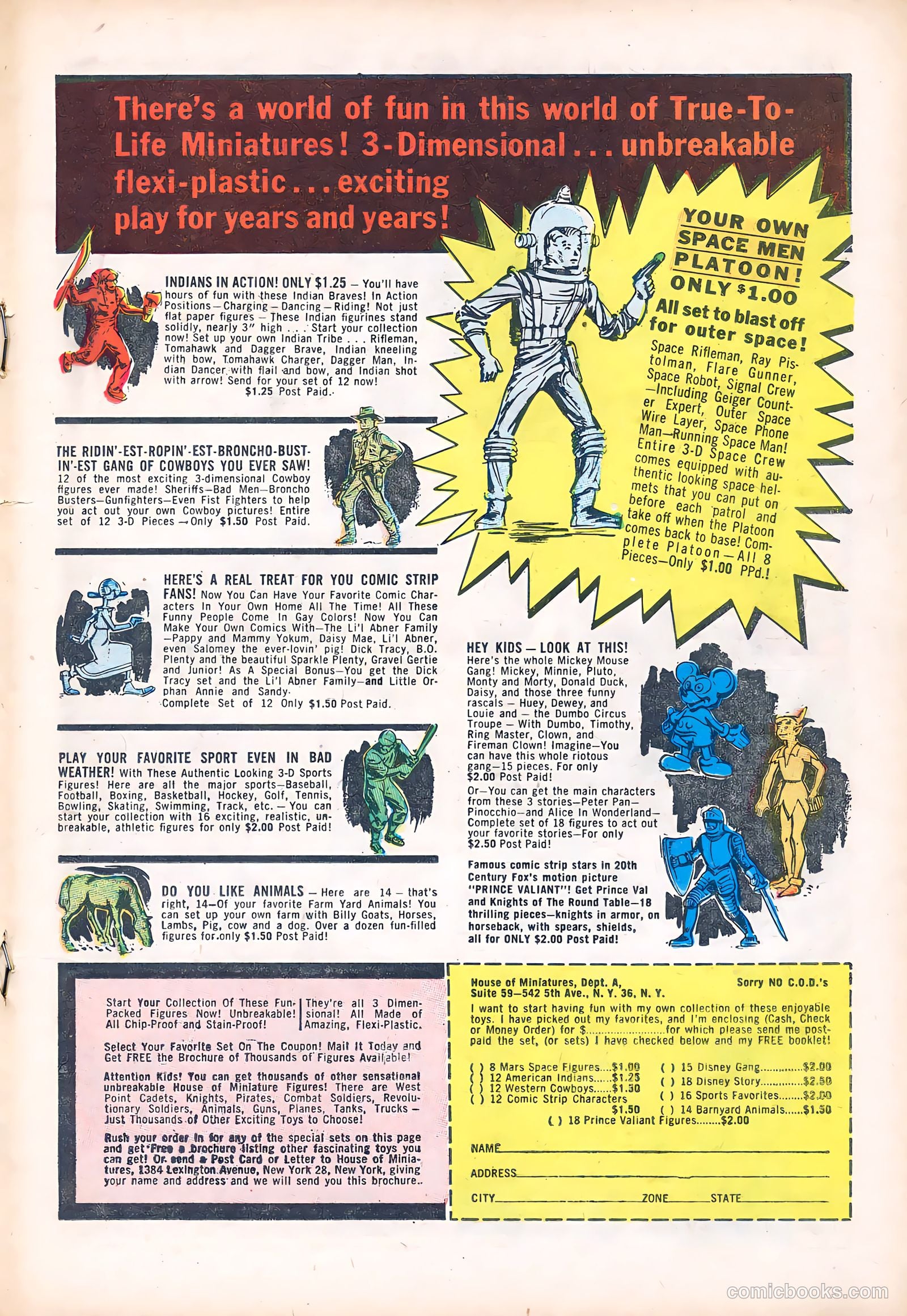 Adventures into the Unknown #59 (1954) — page 19 of 36
