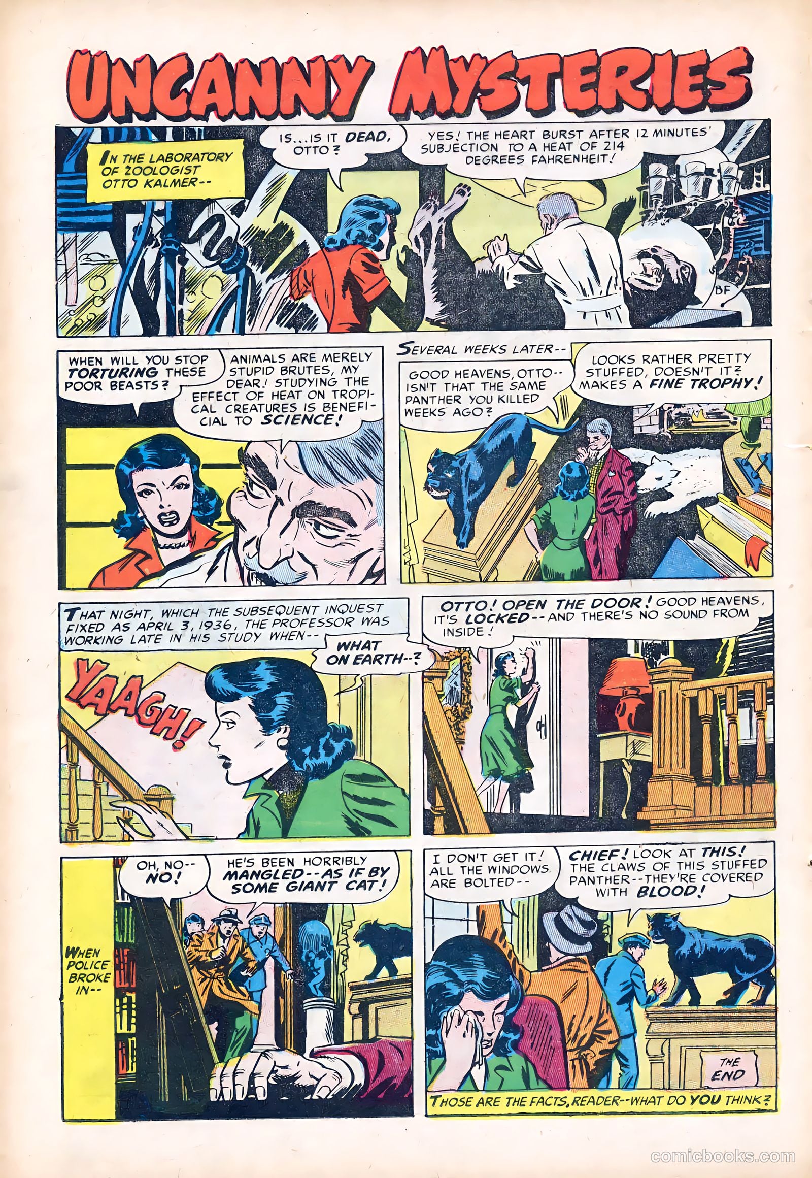 Adventures into the Unknown #59 (1954) — page 20 of 36