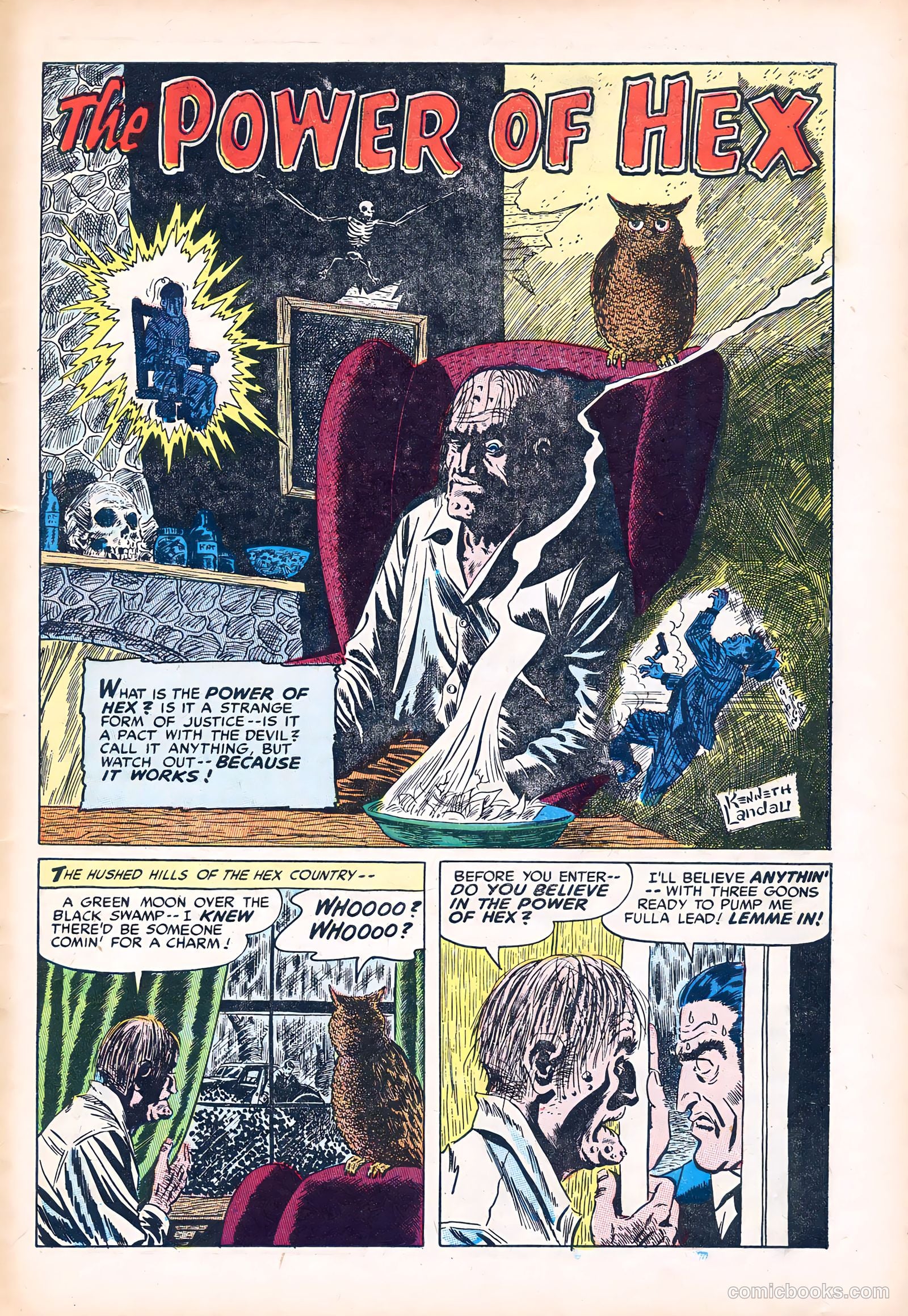Adventures into the Unknown #59 (1954) — page 27 of 36