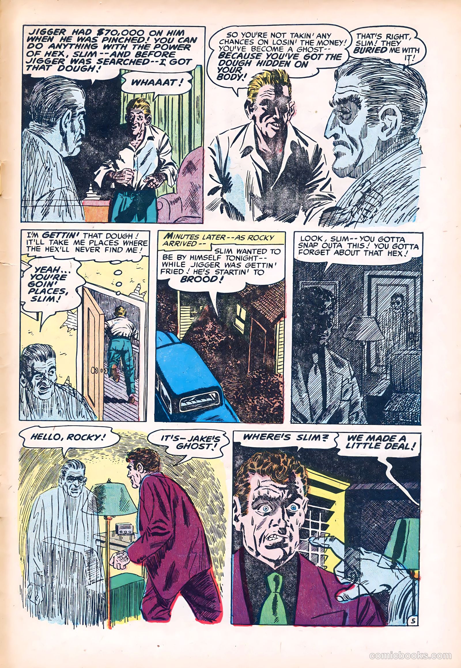 Adventures into the Unknown #59 (1954) — page 31 of 36