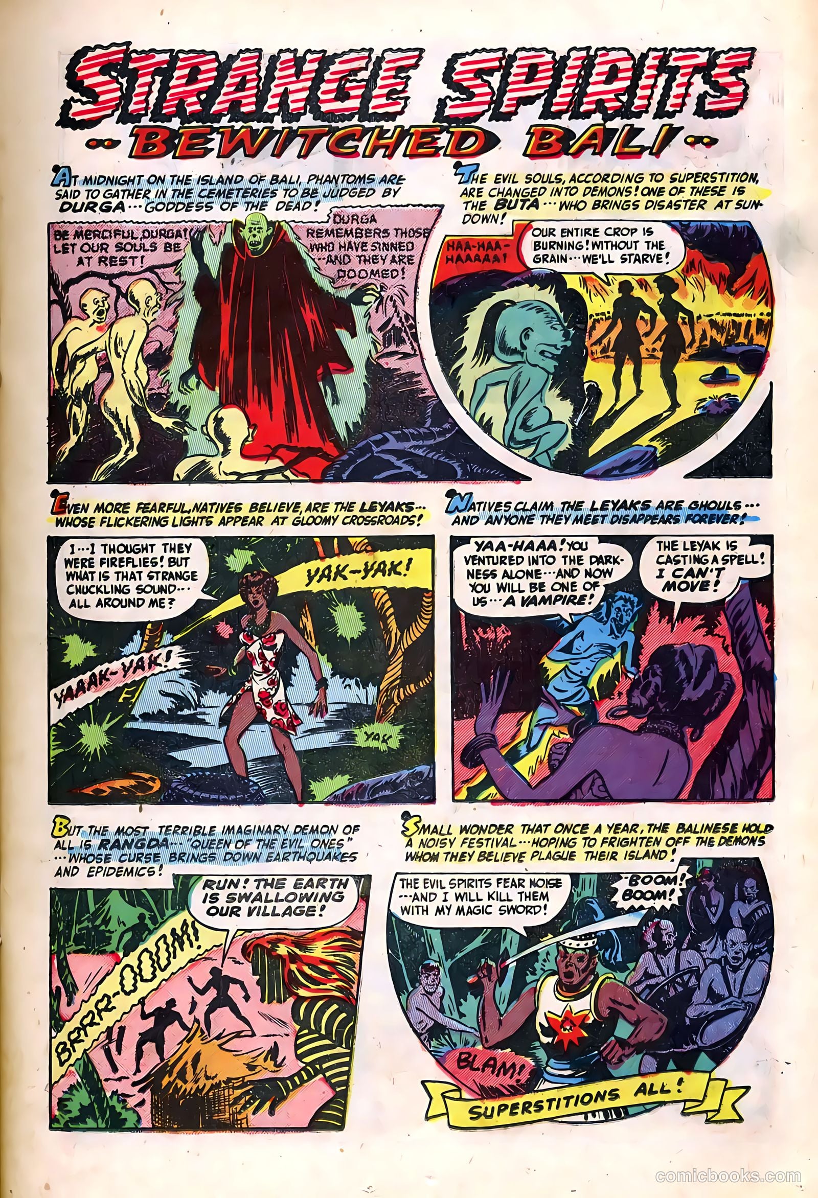 Adventures into the Unknown #6 (1949) — page 21 of 52