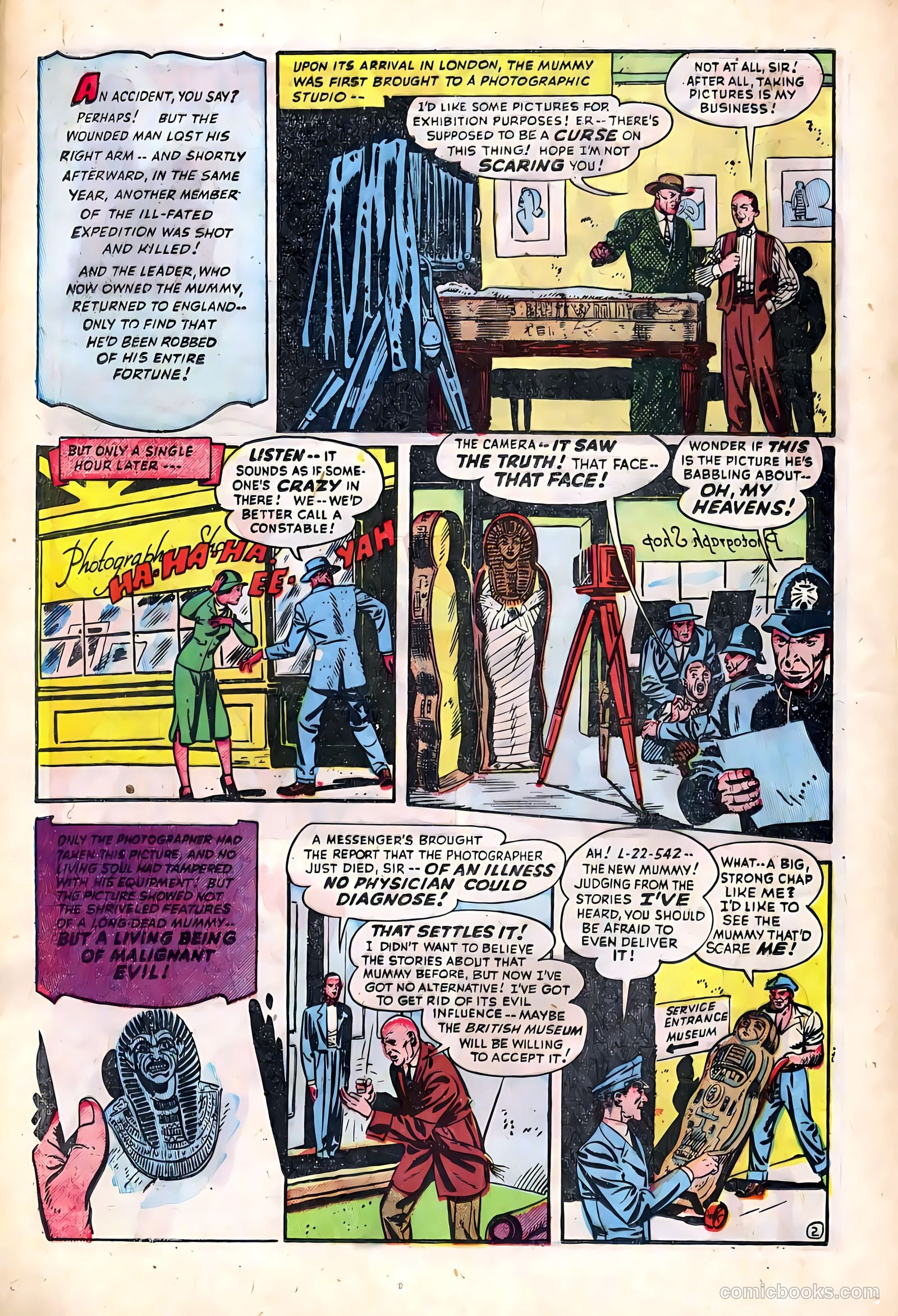 Adventures into the Unknown #6 (1949) — page 34 of 52