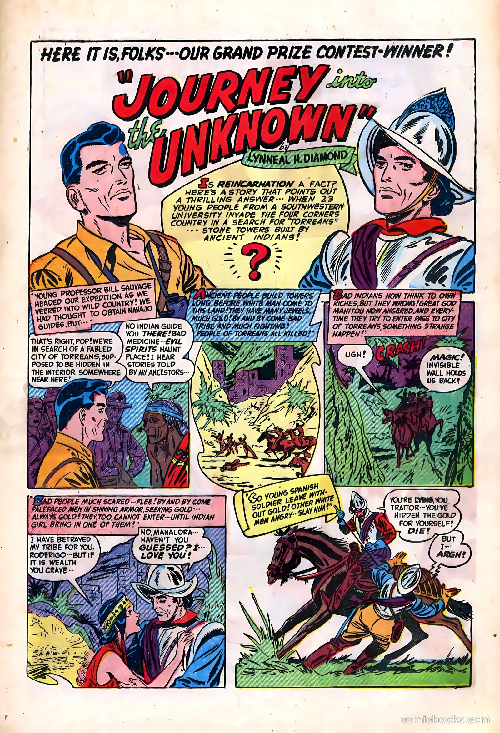 Adventures into the Unknown #6 (1949) — page 37 of 52
