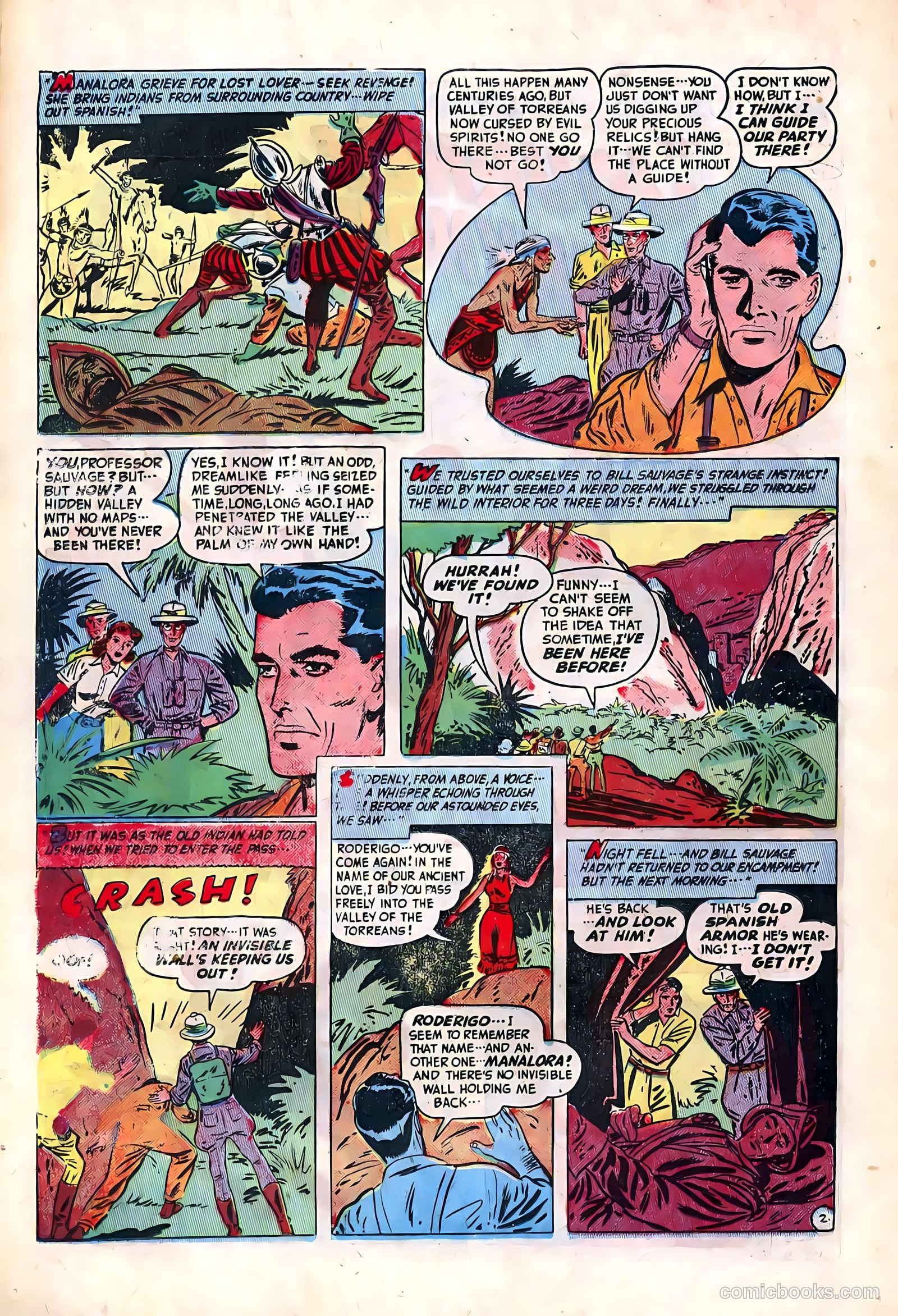 Adventures into the Unknown #6 (1949) — page 38 of 52
