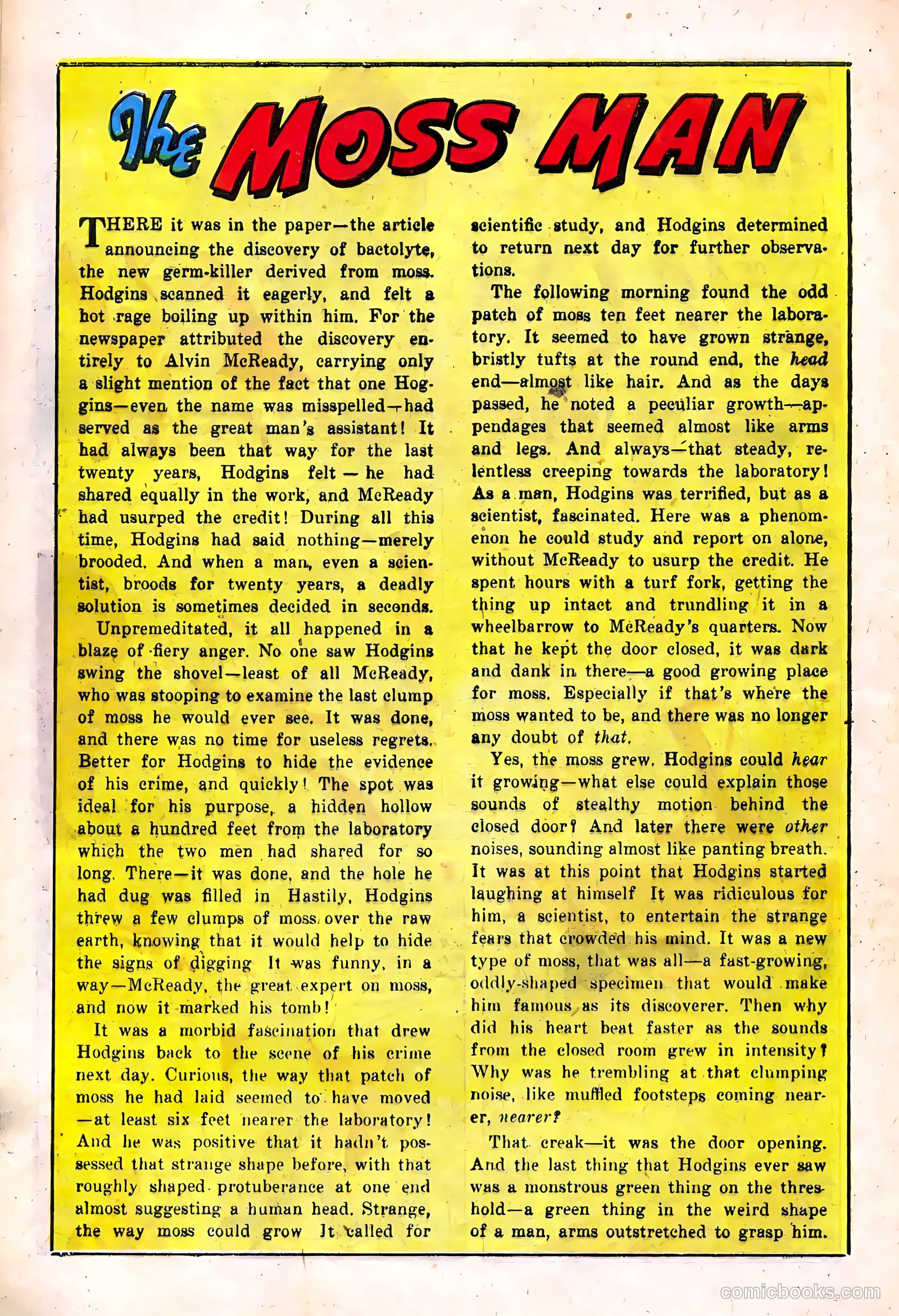 Adventures into the Unknown #6 (1949) — page 40 of 52