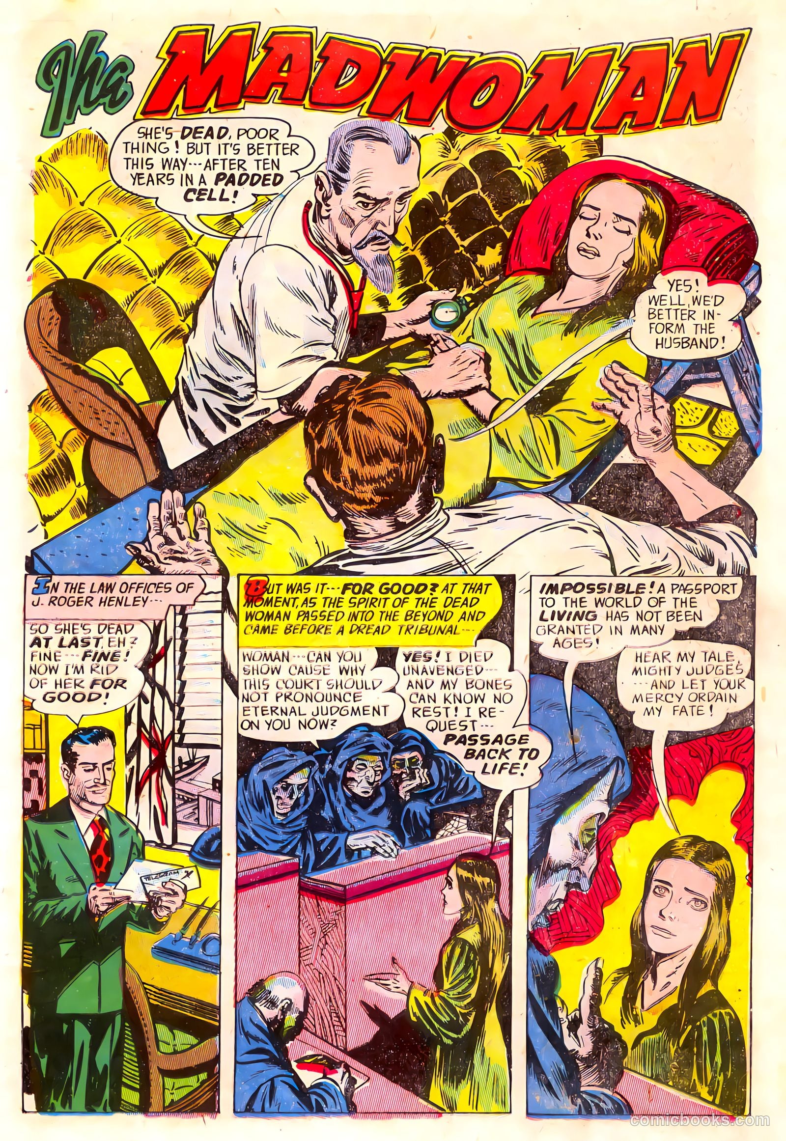 Adventures into the Unknown #60 (1954) — page 23 of 36
