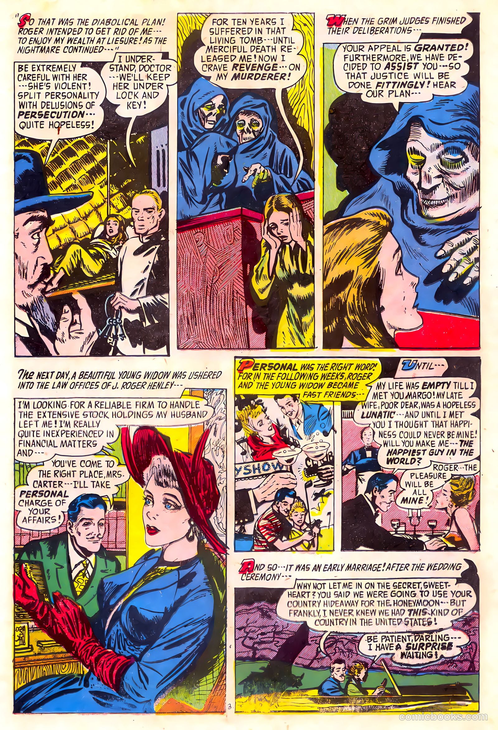 Adventures into the Unknown #60 (1954) — page 25 of 36
