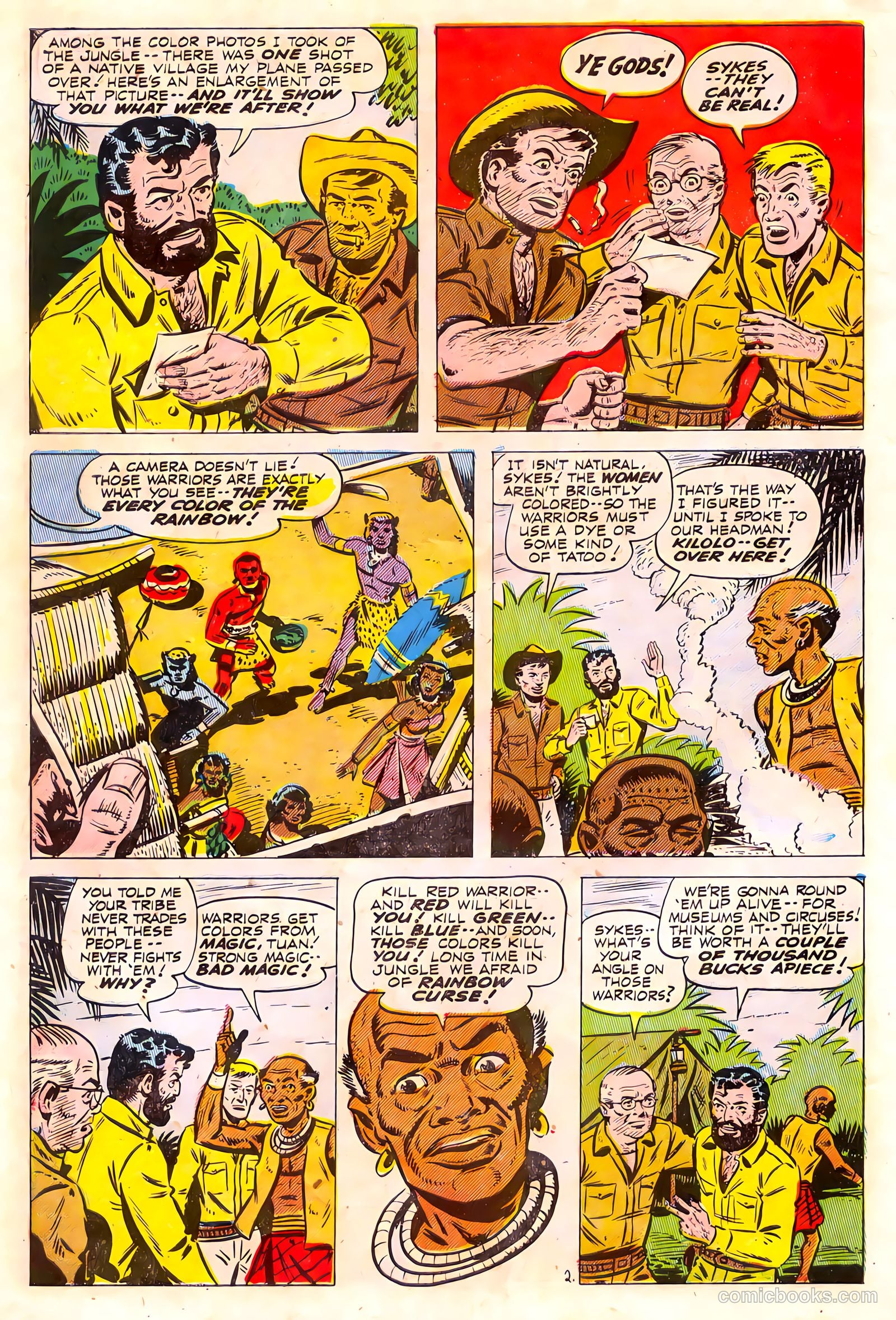 Adventures into the Unknown #60 (1954) — page 28 of 36