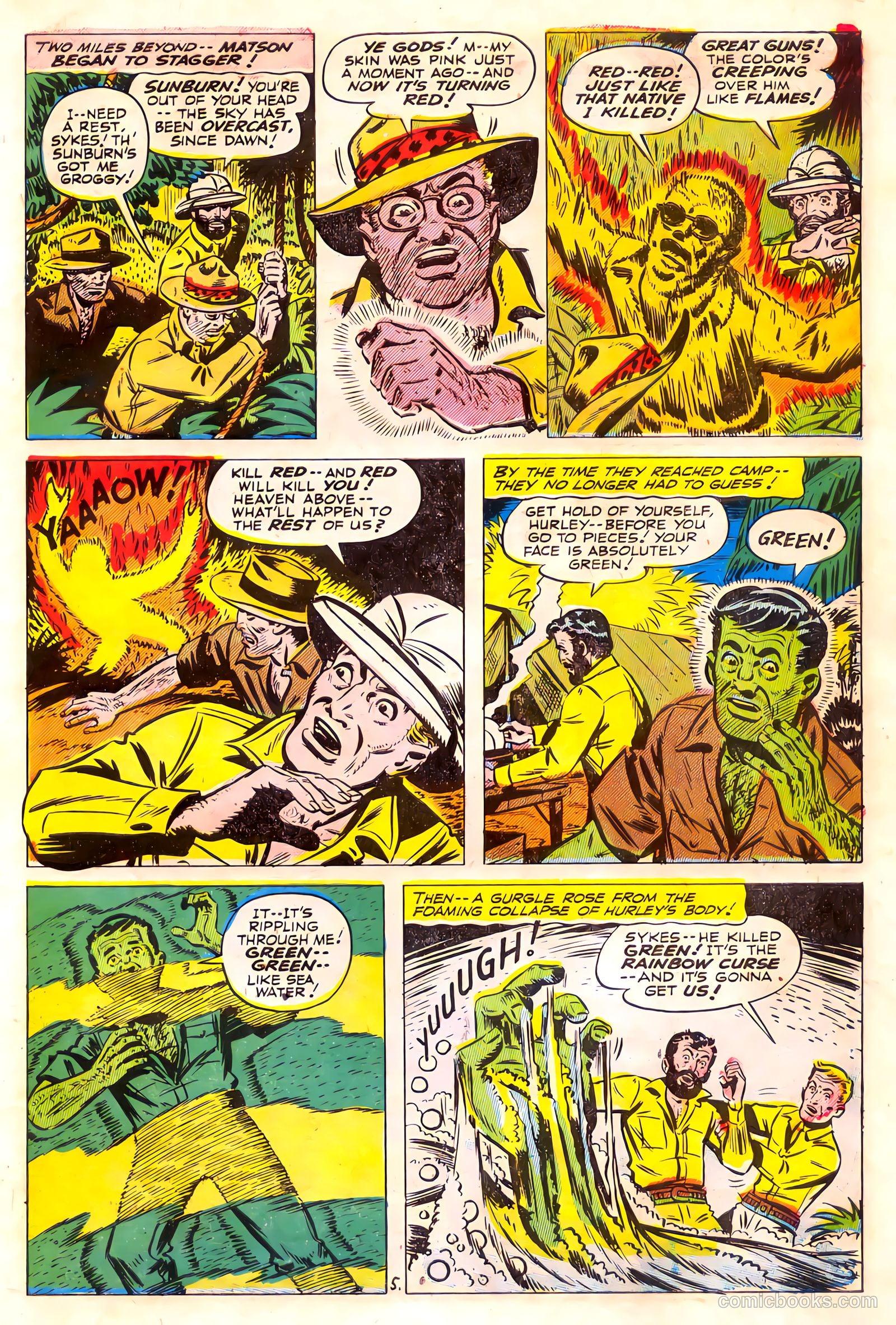Adventures into the Unknown #60 (1954) — page 31 of 36