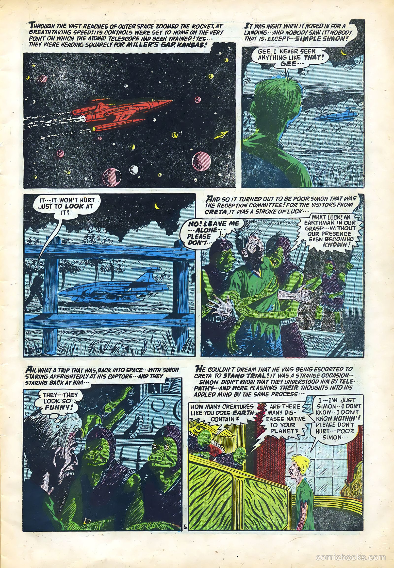 Adventures into the Unknown #61 (1955) — page 7 of 36