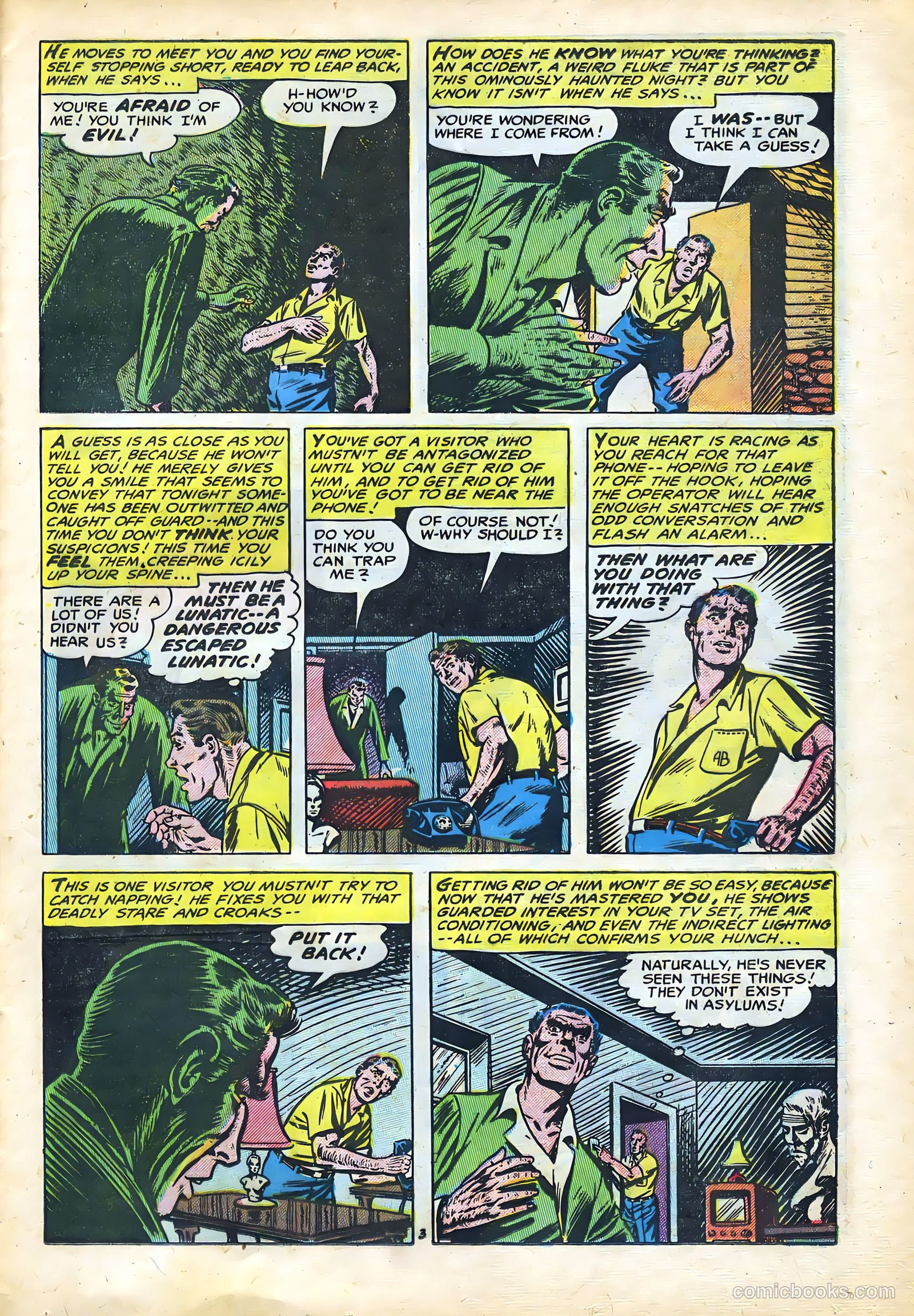 Adventures into the Unknown #61 (1955) — page 25 of 36