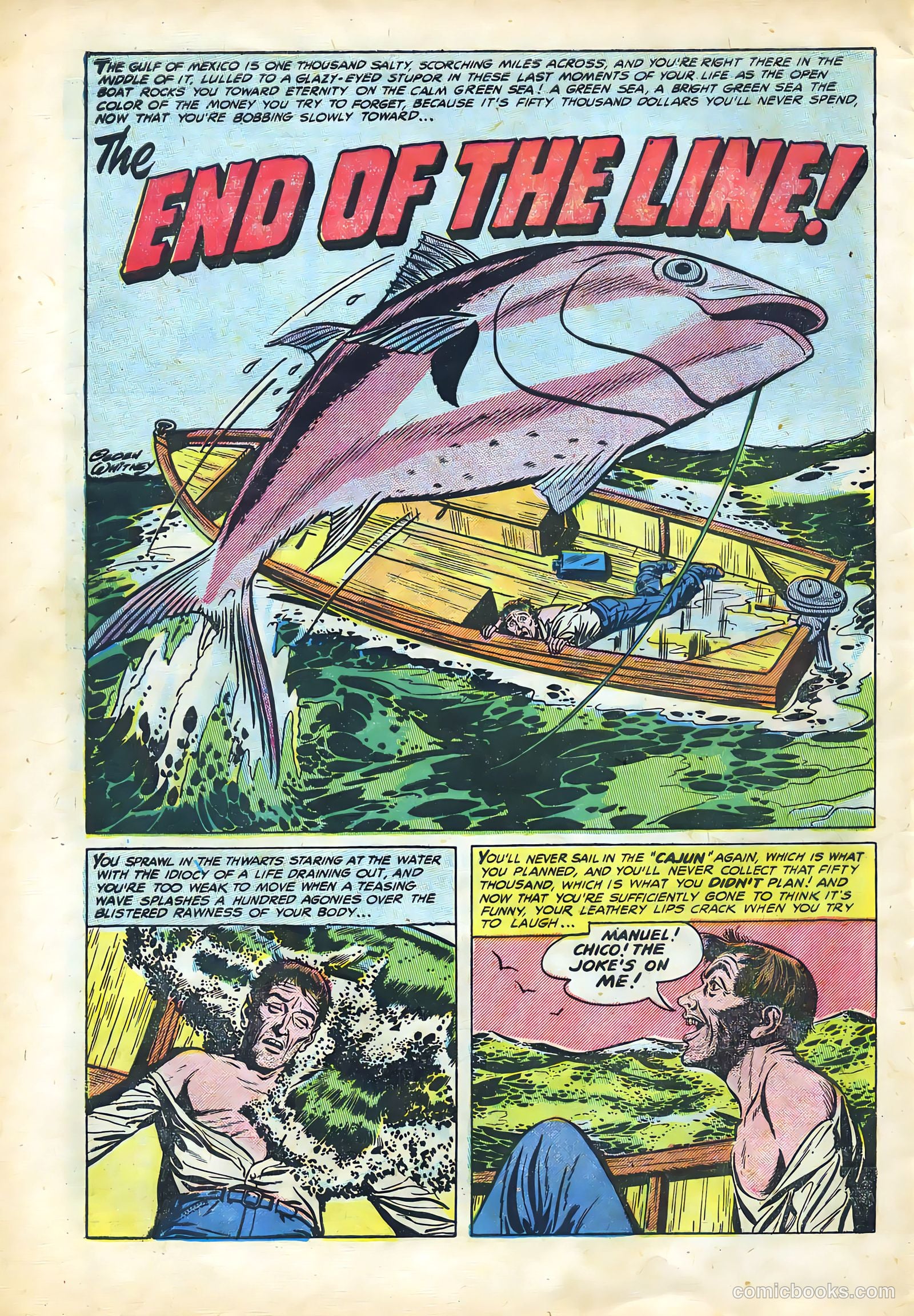 Adventures into the Unknown #61 (1955) — page 28 of 36