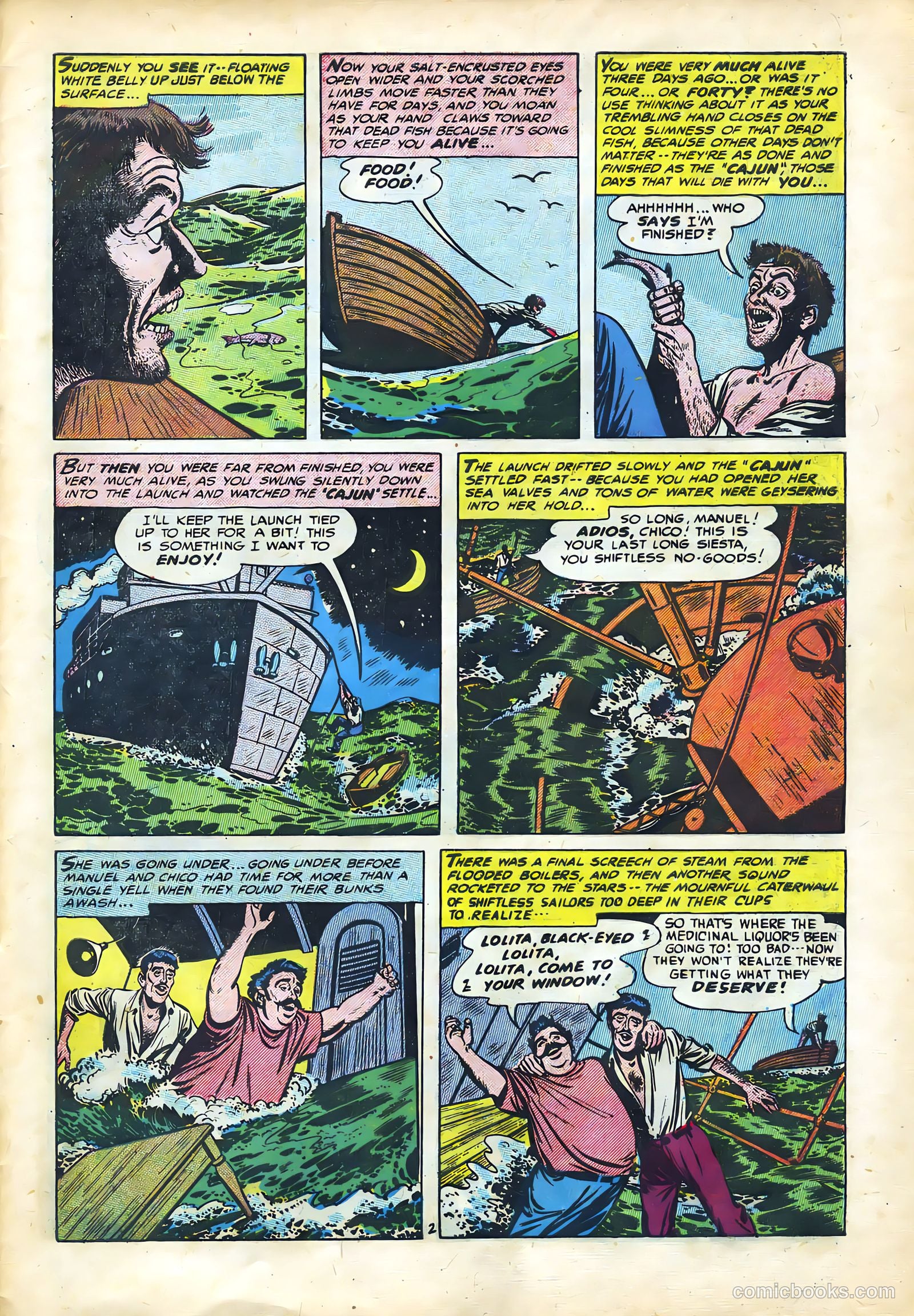 Adventures into the Unknown #61 (1955) — page 29 of 36