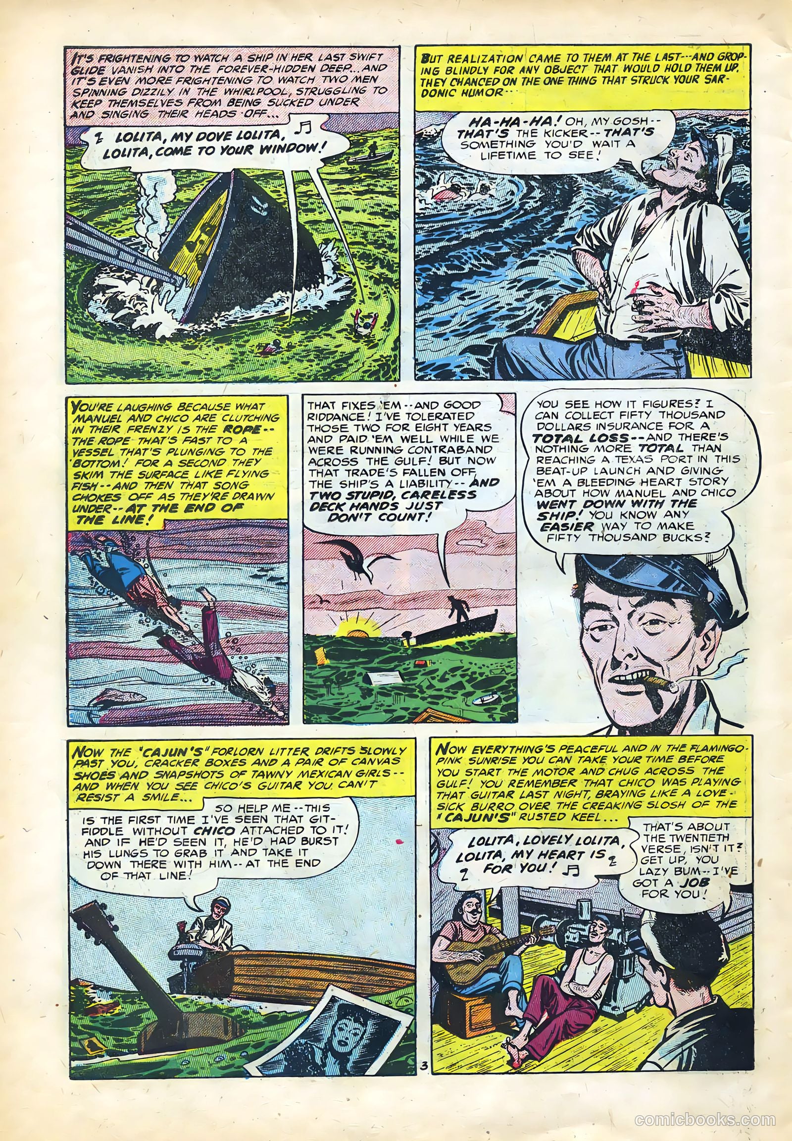 Adventures into the Unknown #61 (1955) — page 30 of 36