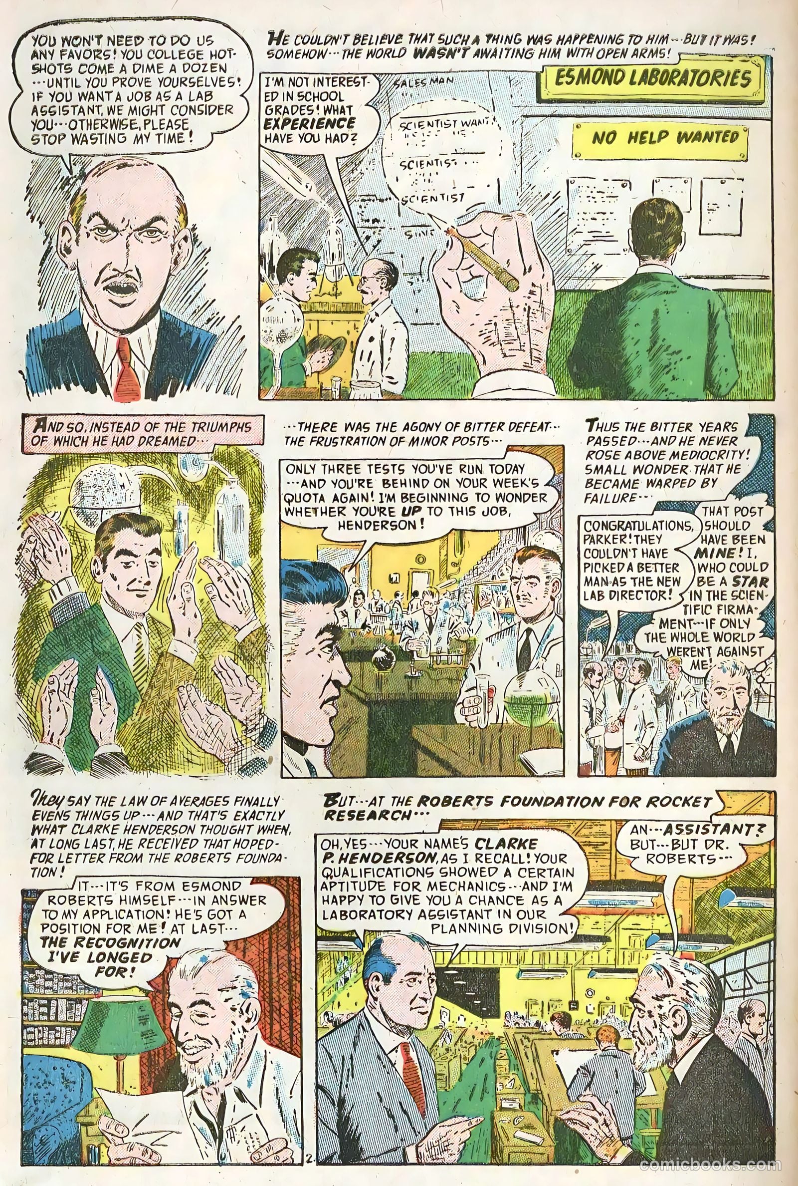 Adventures into the Unknown #62 (1955) — page 4 of 36