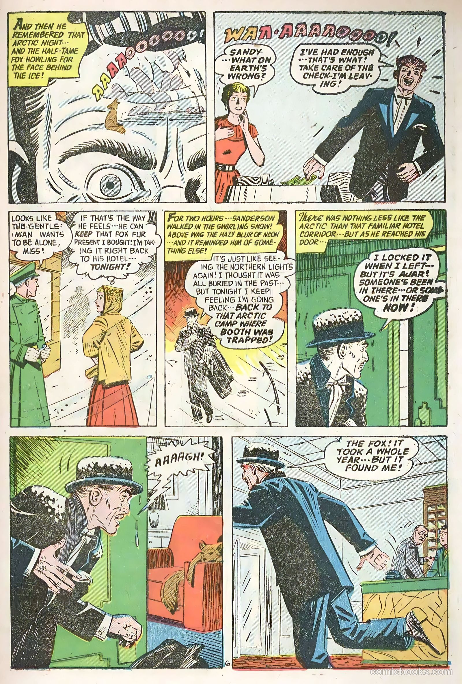 Adventures into the Unknown #62 (1955) — page 19 of 36