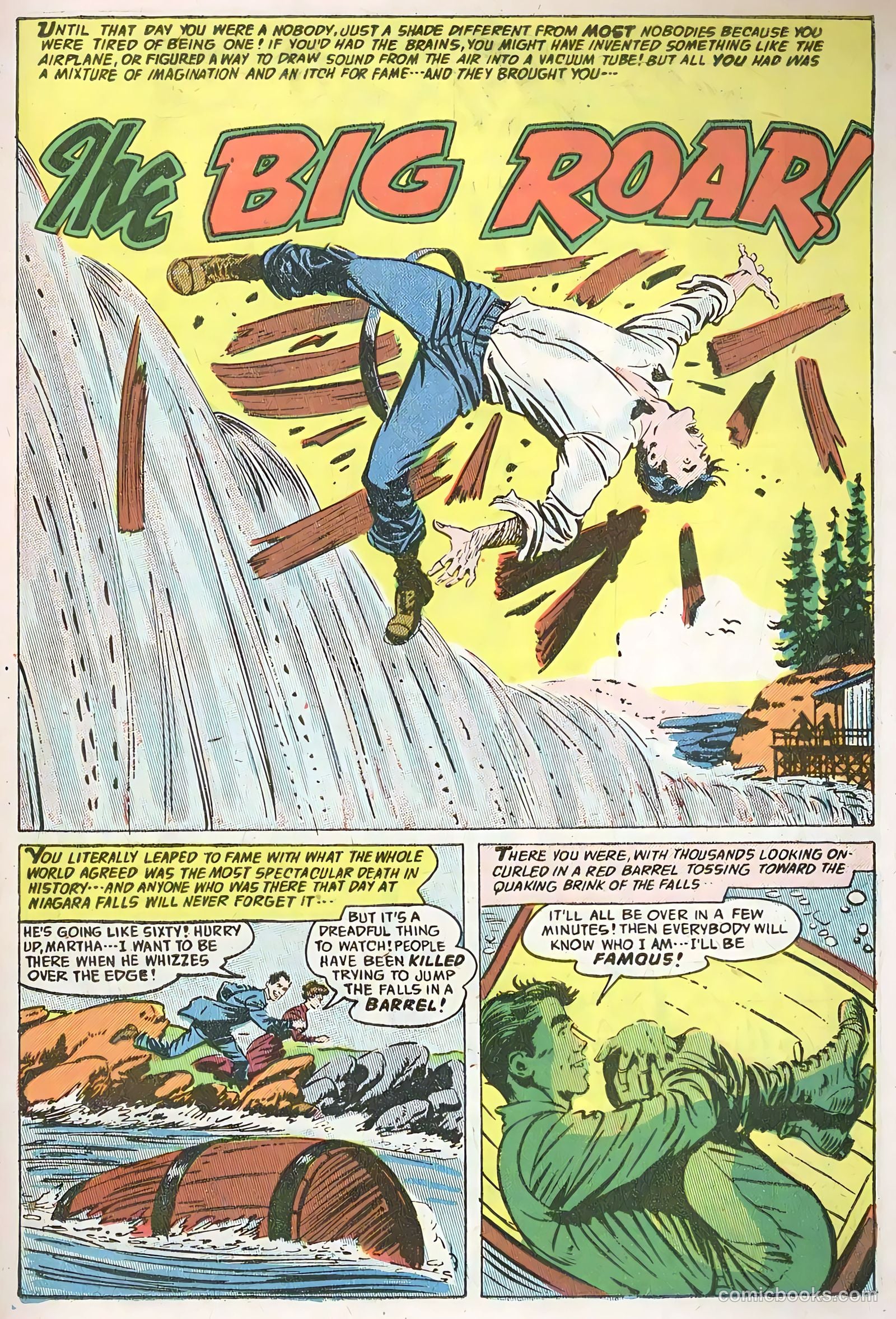Adventures into the Unknown #62 (1955) — page 23 of 36