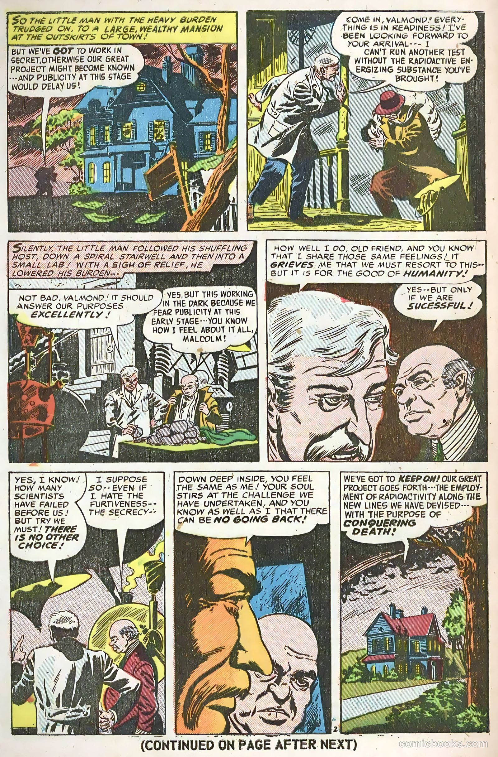 Adventures into the Unknown #62 (1955) — page 28 of 36