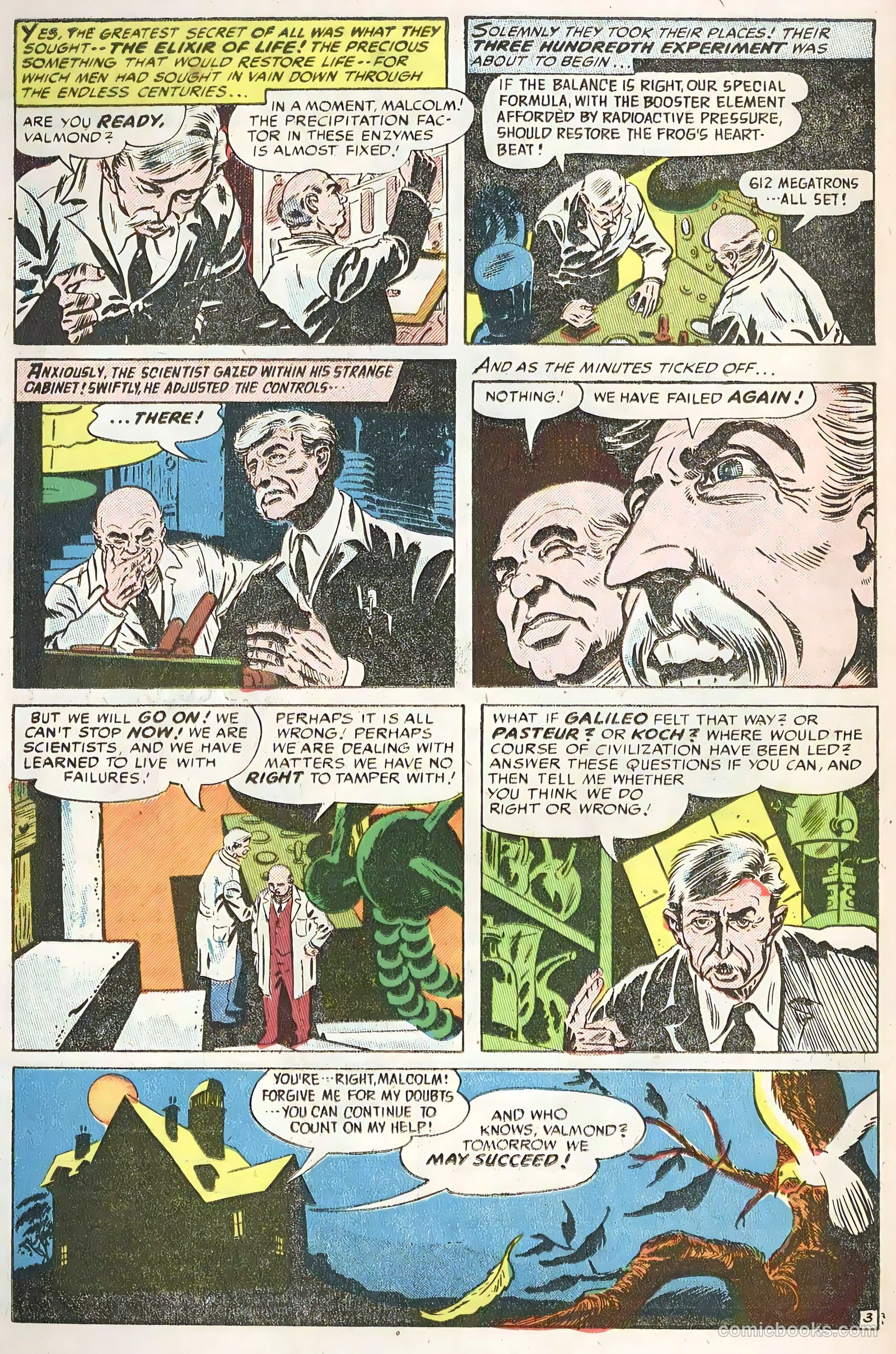 Adventures into the Unknown #62 (1955) — page 30 of 36
