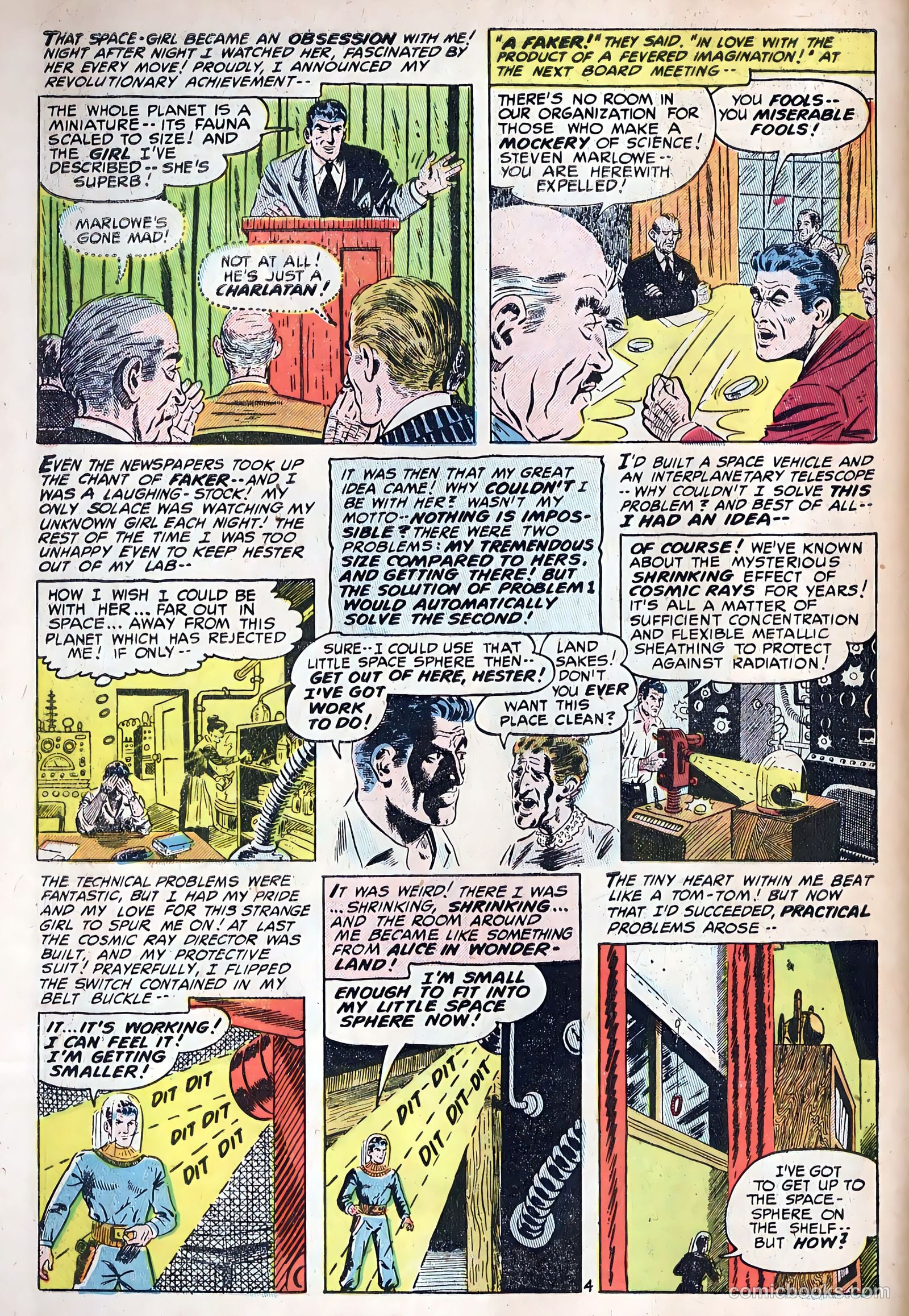 Adventures into the Unknown #63 (1955) — page 6 of 36