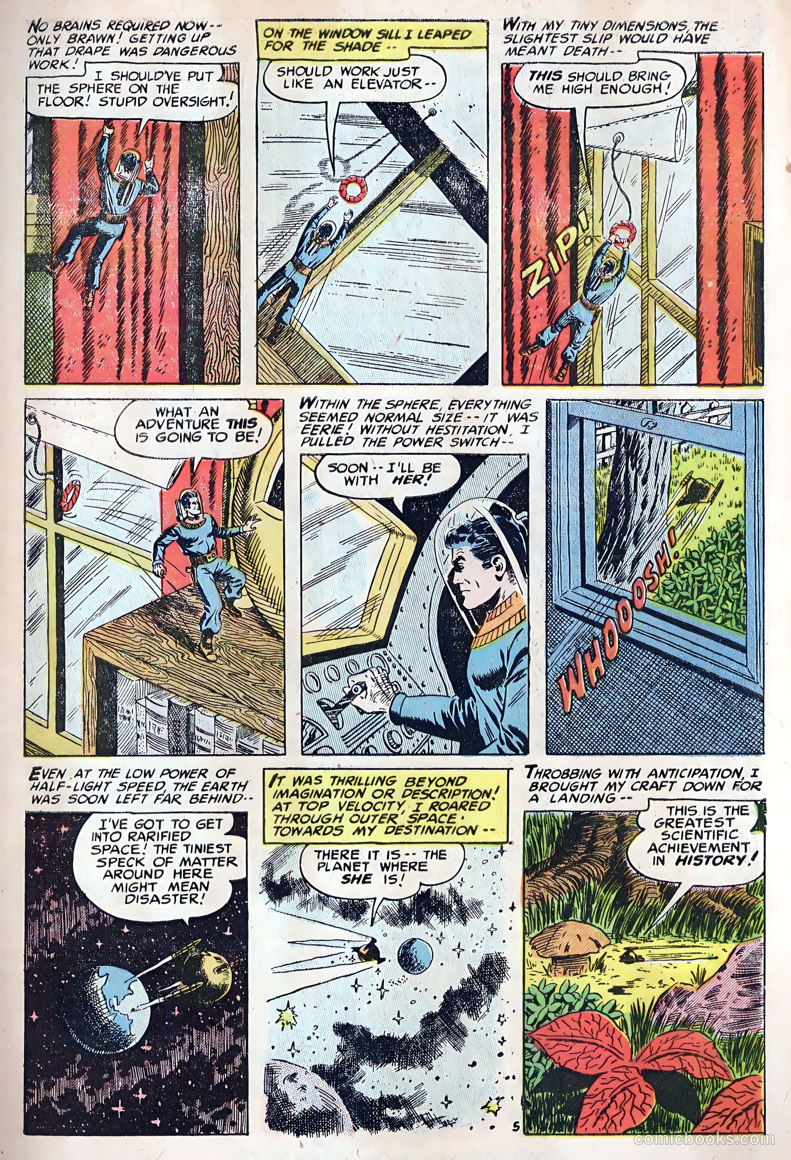 Adventures into the Unknown #63 (1955) — page 7 of 36