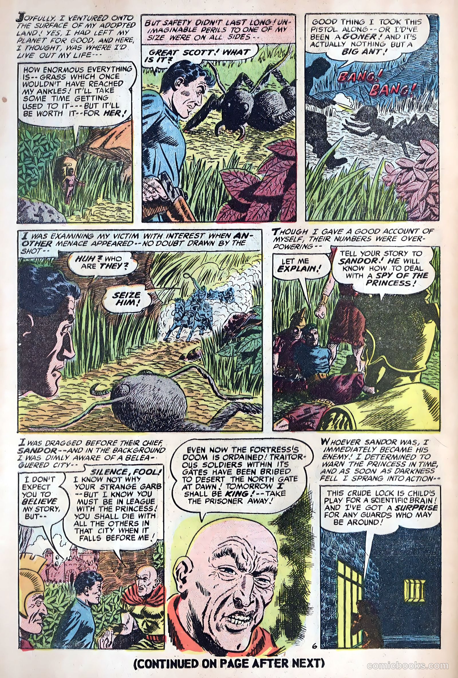 Adventures into the Unknown #63 (1955) — page 8 of 36