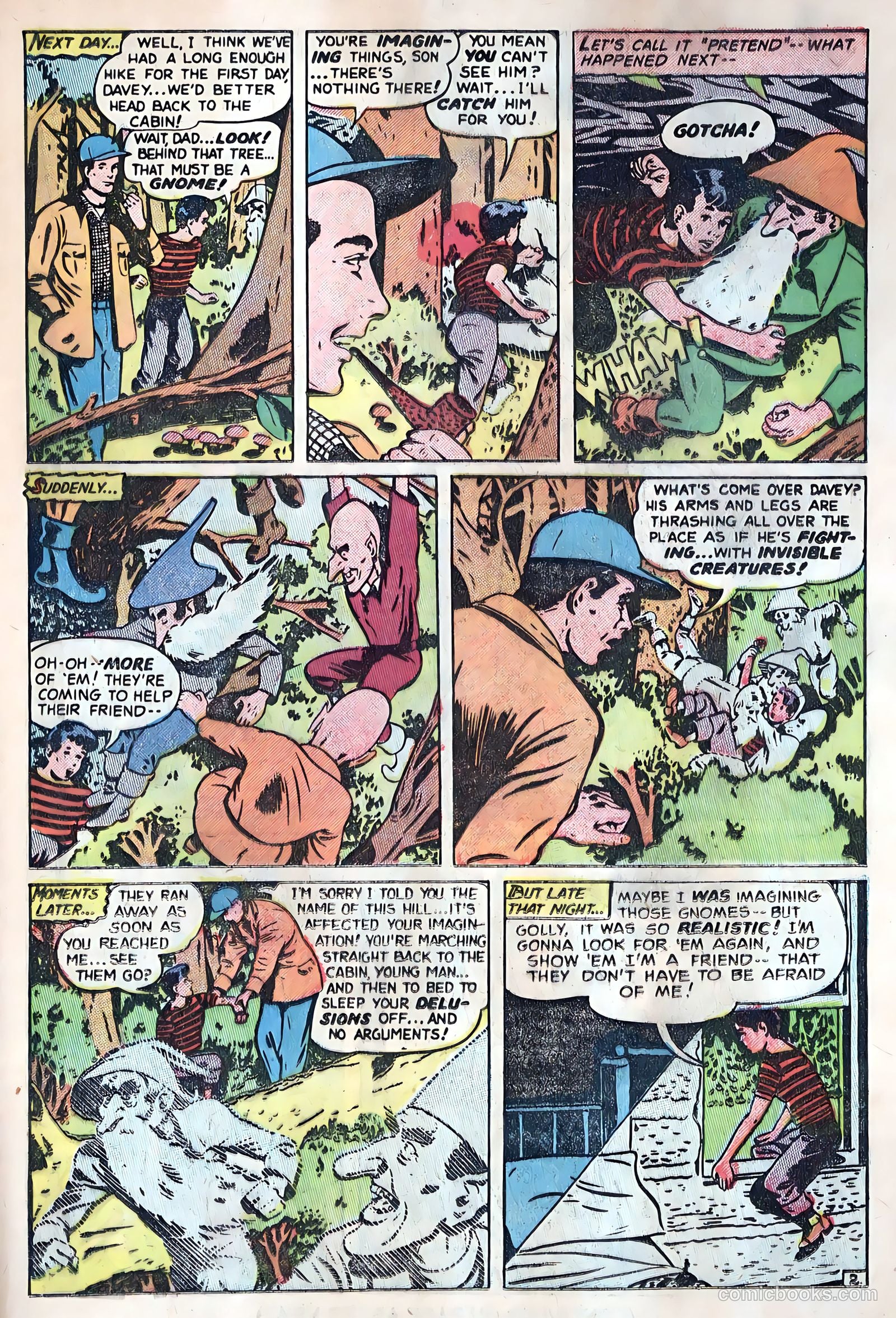 Adventures into the Unknown #63 (1955) — page 19 of 36