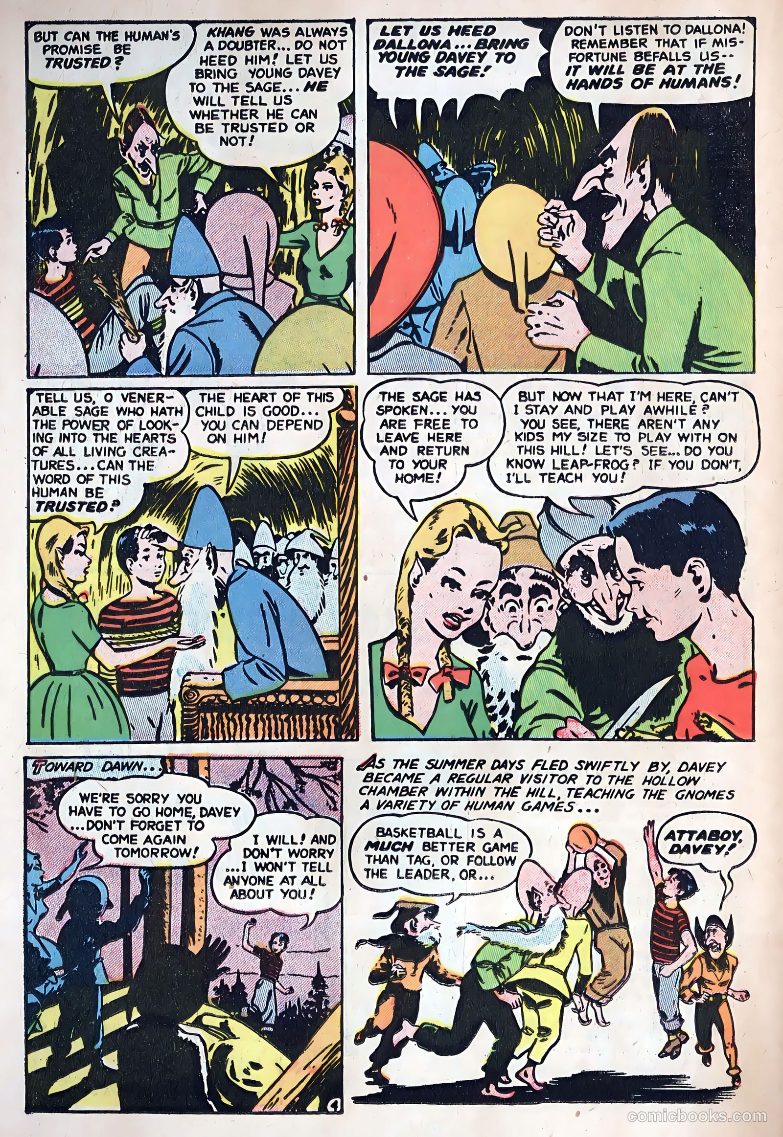 Adventures into the Unknown #63 (1955) — page 22 of 36