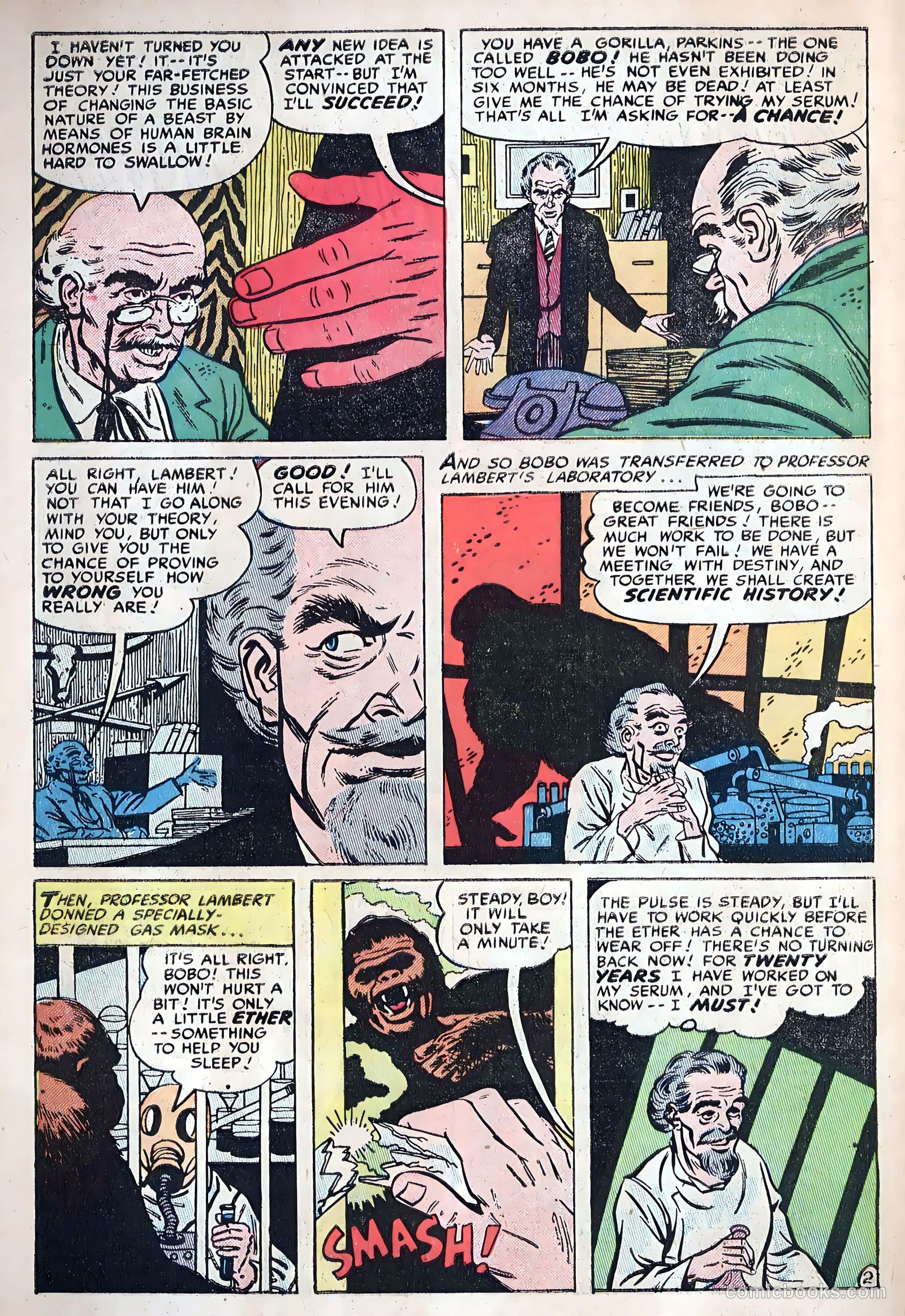 Adventures into the Unknown #63 (1955) — page 28 of 36