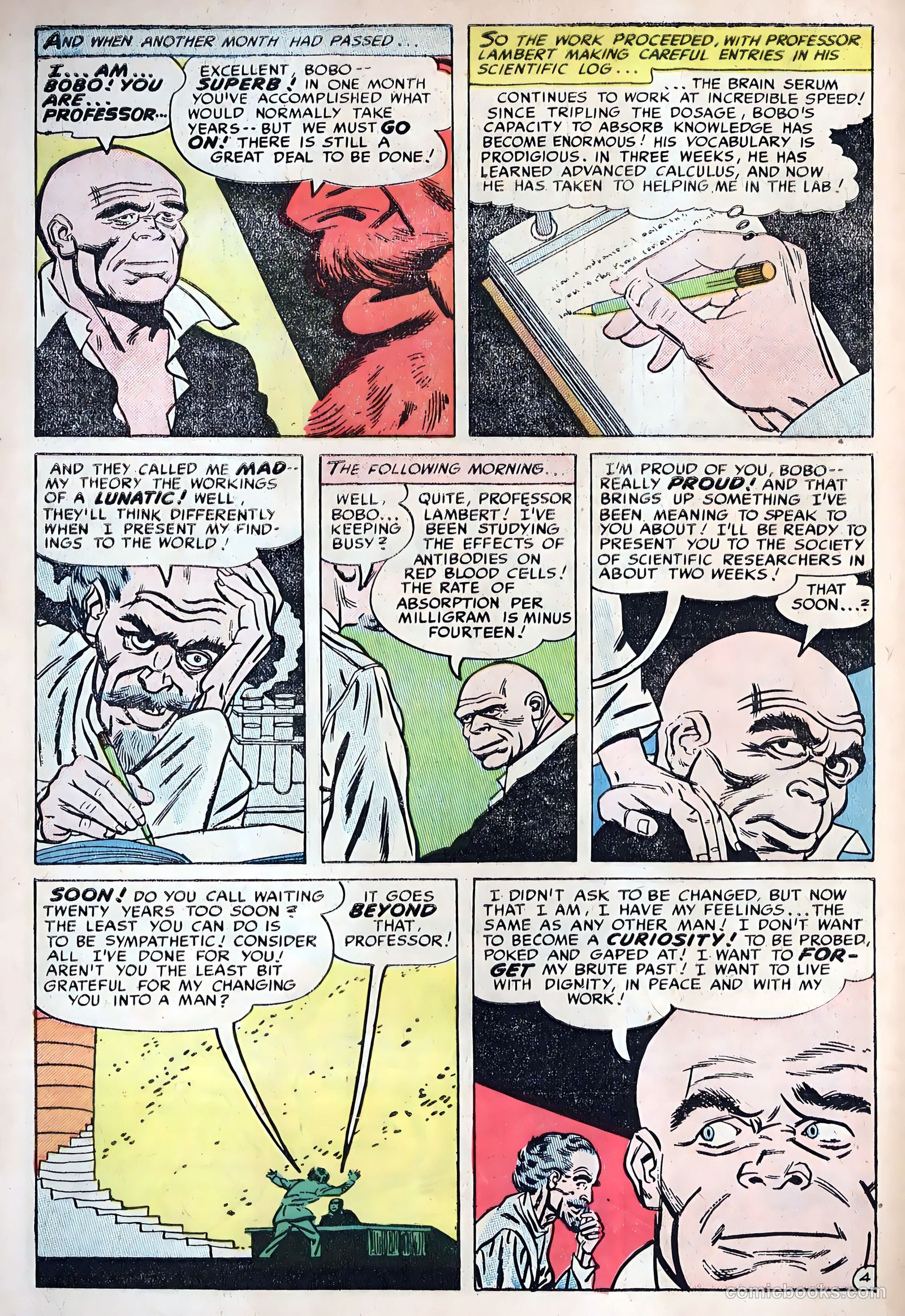 Adventures into the Unknown #63 (1955) — page 30 of 36