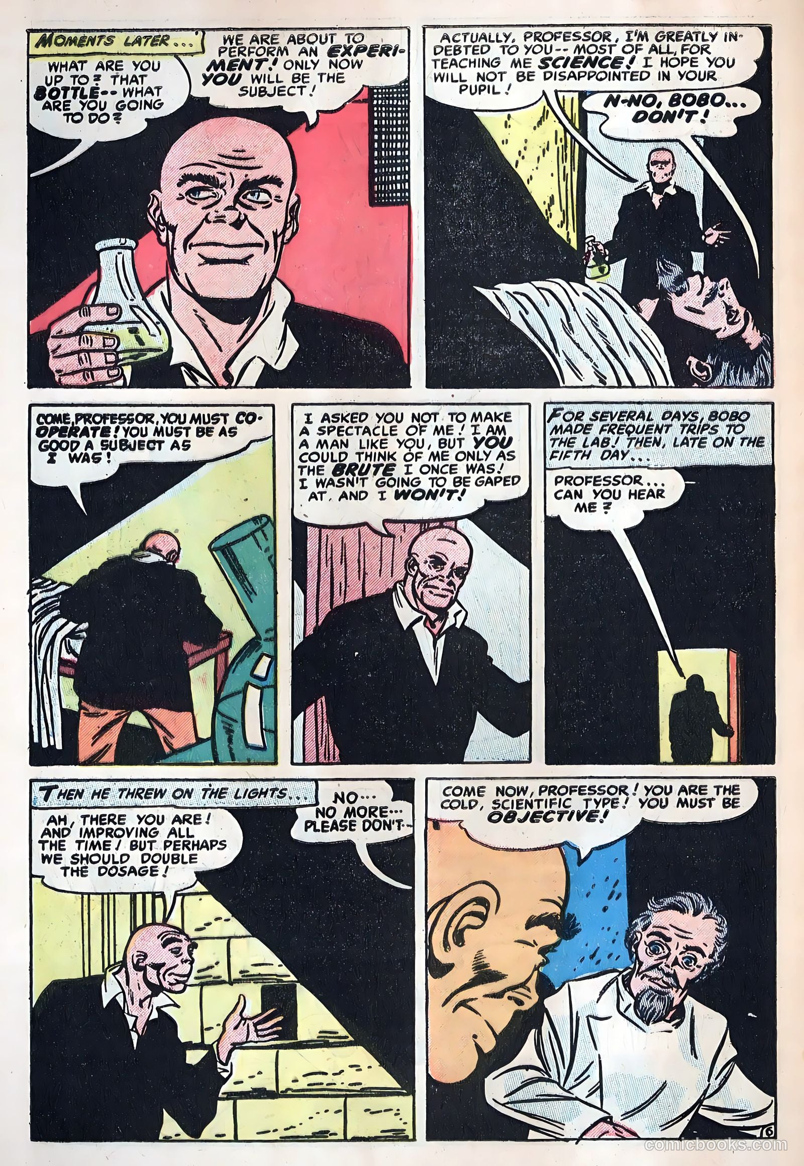Adventures into the Unknown #63 (1955) — page 32 of 36