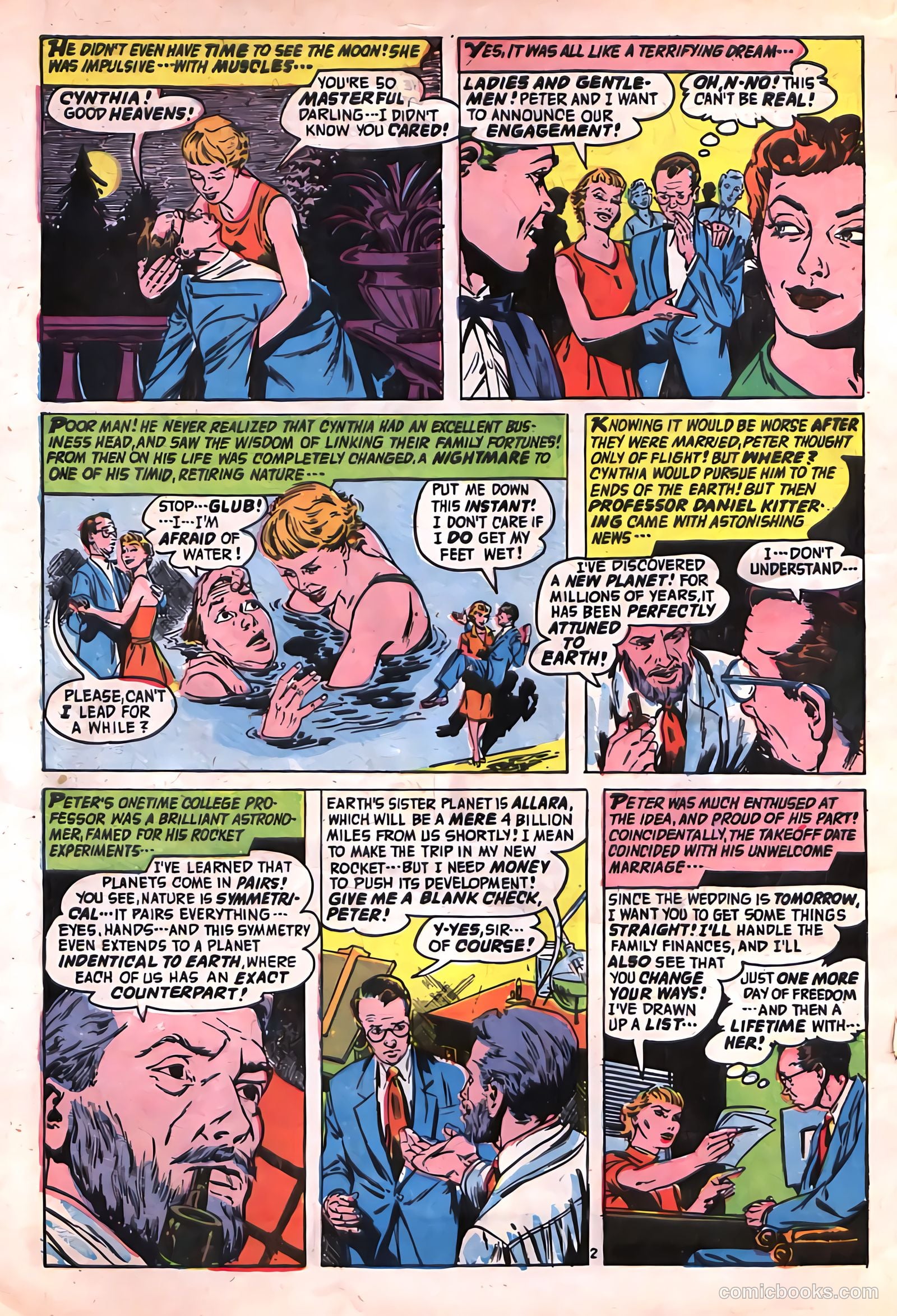 Adventures into the Unknown #64 (1955) — page 4 of 36