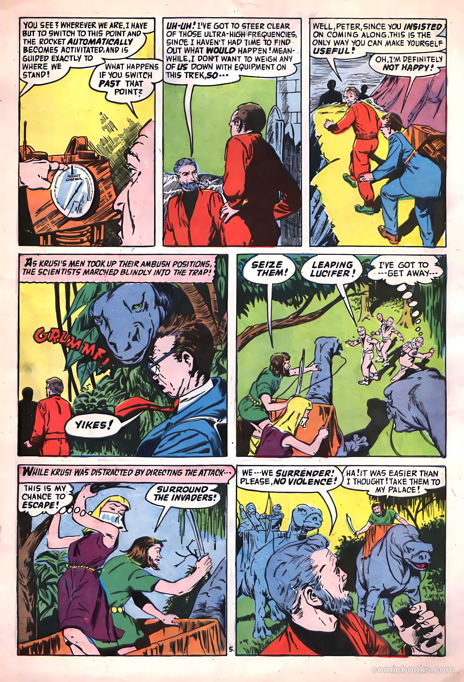 Adventures into the Unknown #64 (1955) — page 7 of 36
