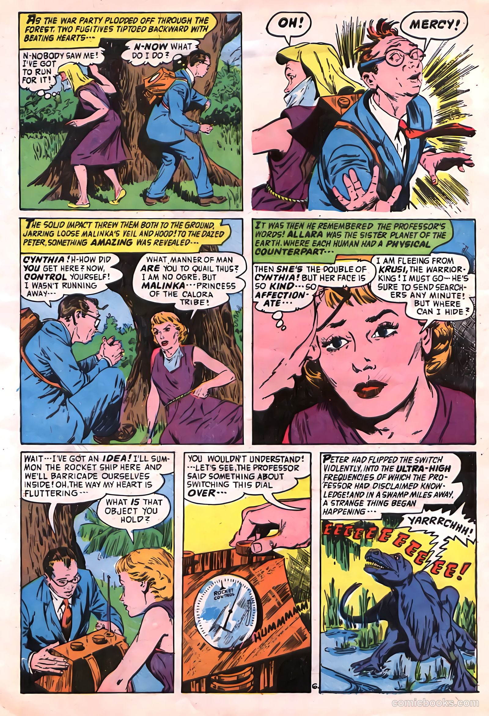Adventures into the Unknown #64 (1955) — page 8 of 36
