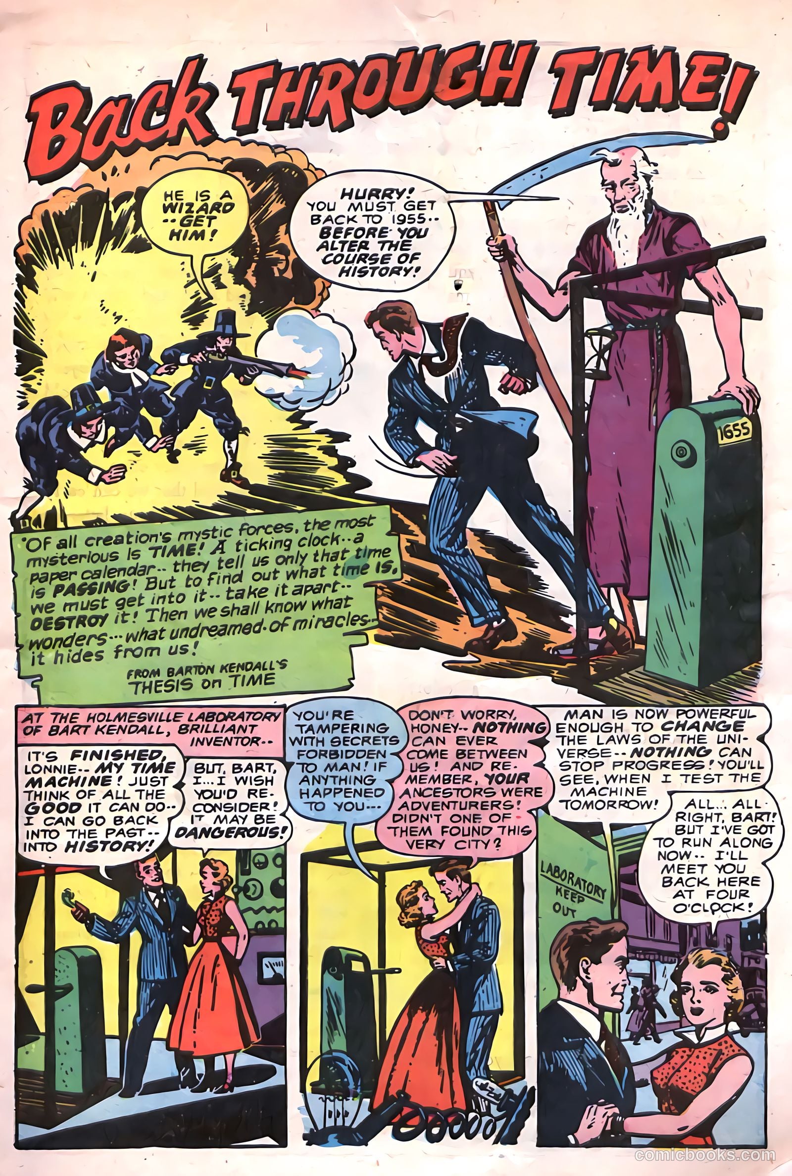 Adventures into the Unknown #64 (1955) — page 29 of 36