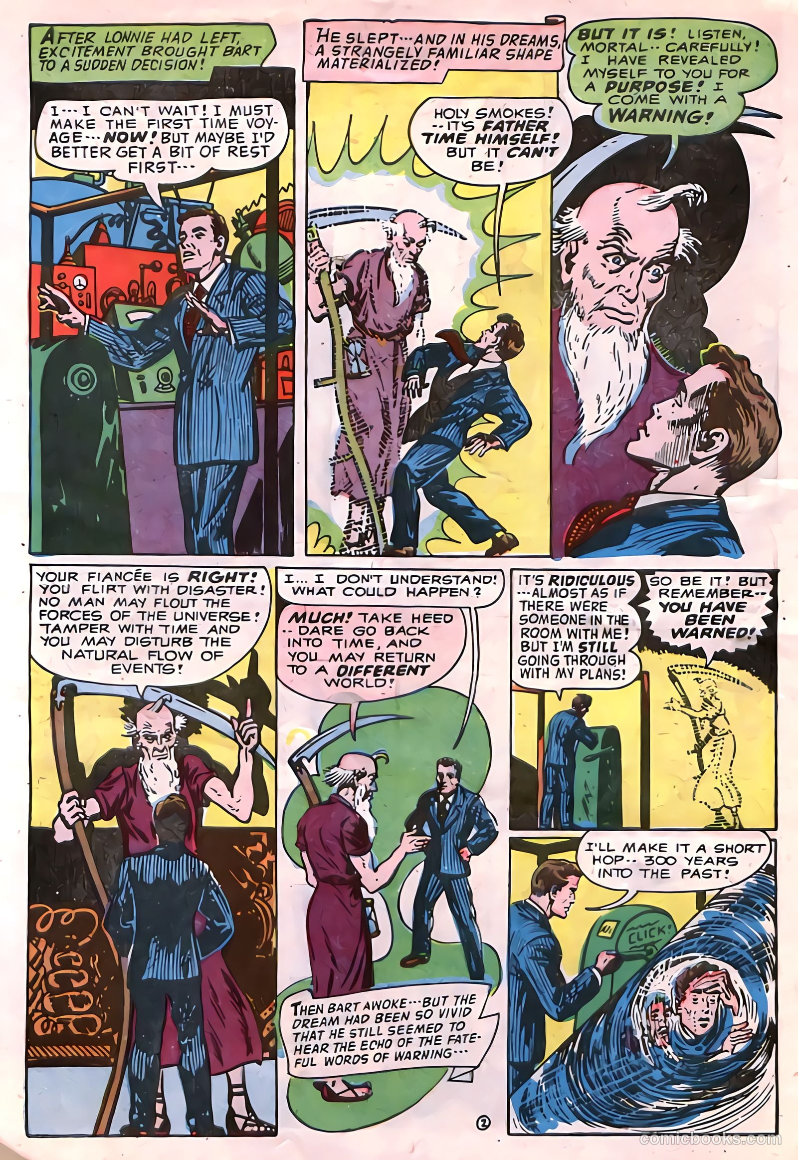 Adventures into the Unknown #64 (1955) — page 30 of 36