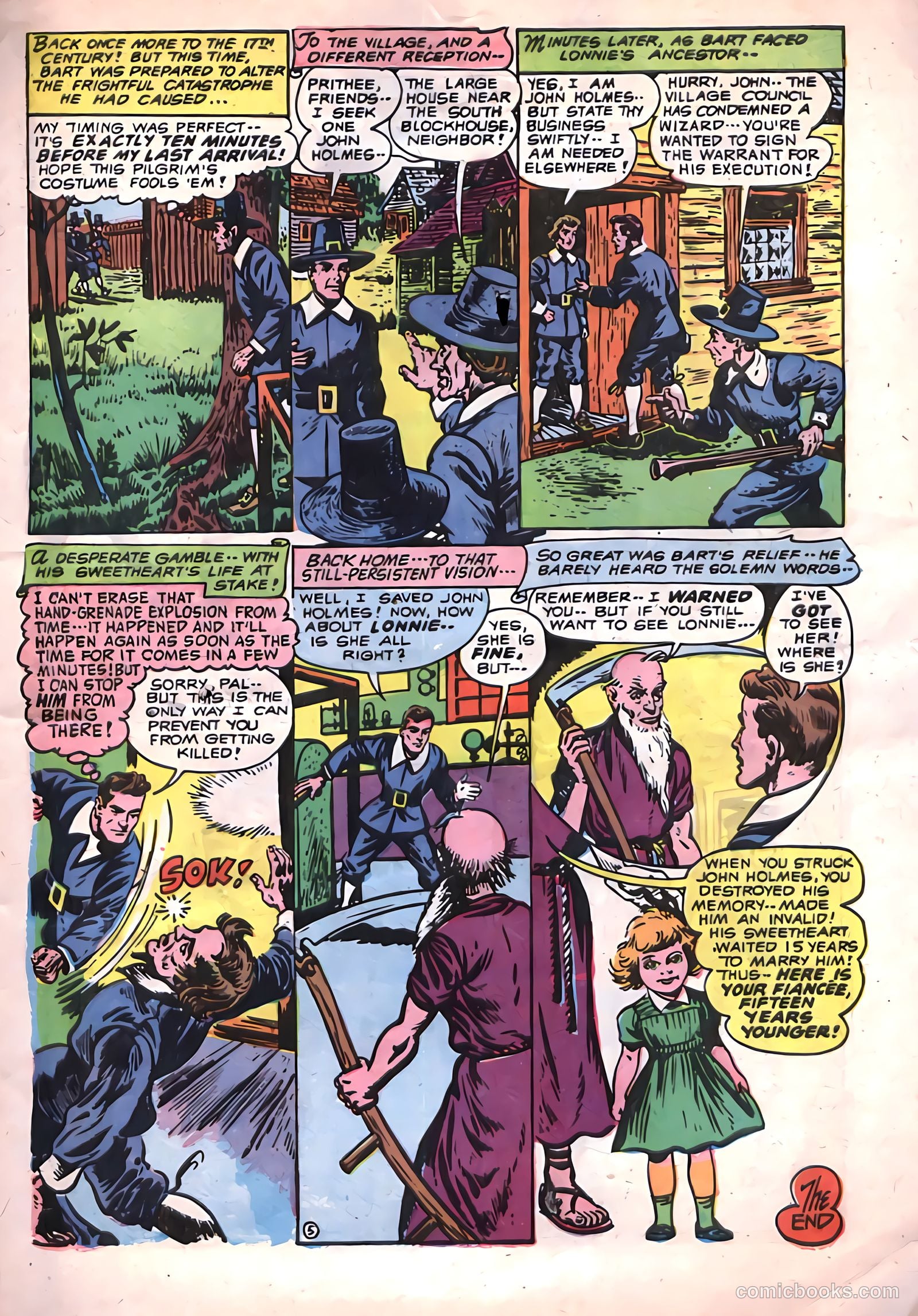 Adventures into the Unknown #64 (1955) — page 33 of 36