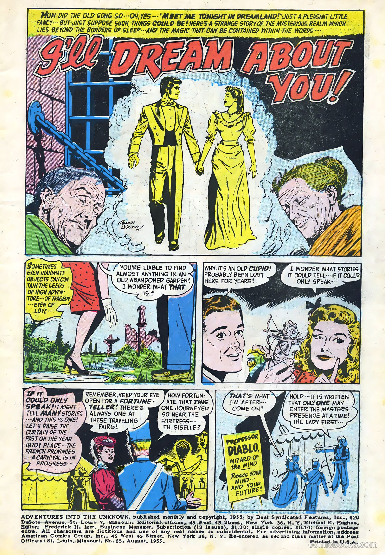 Adventures into the Unknown #65 (1955) — page 3 of 36
