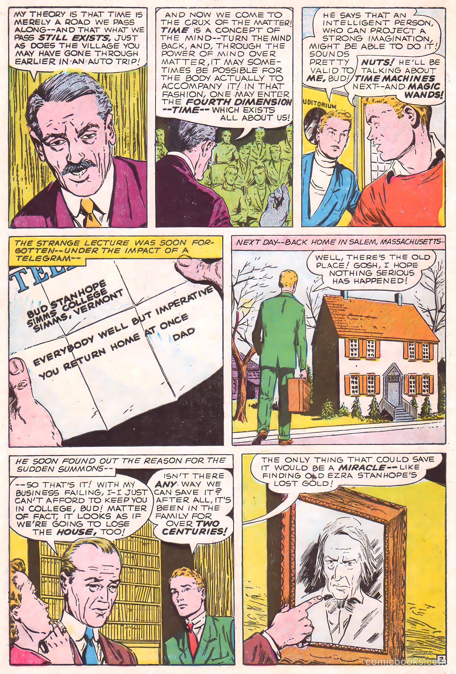 Adventures into the Unknown #66 (1955) — page 4 of 36