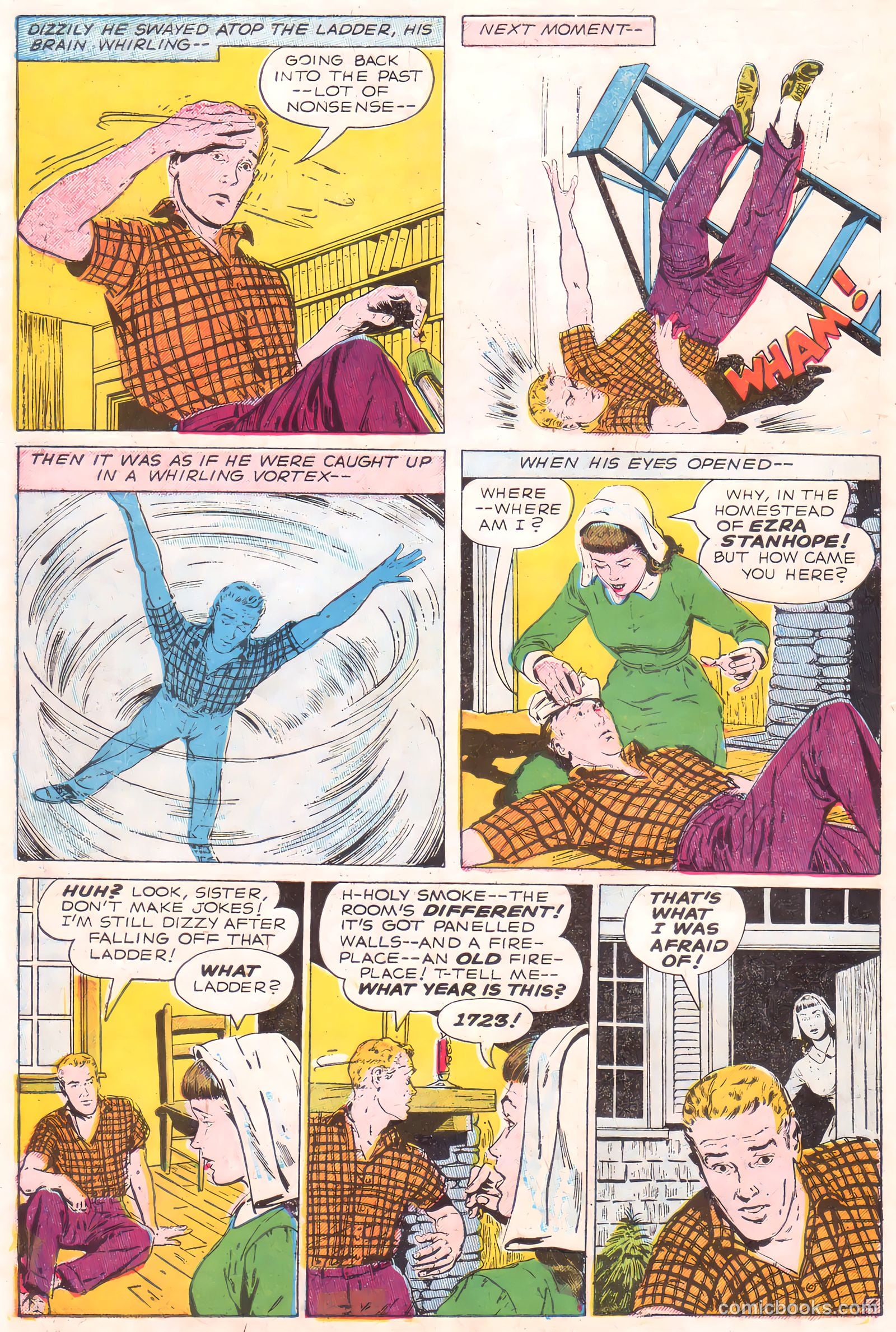 Adventures into the Unknown #66 (1955) — page 6 of 36