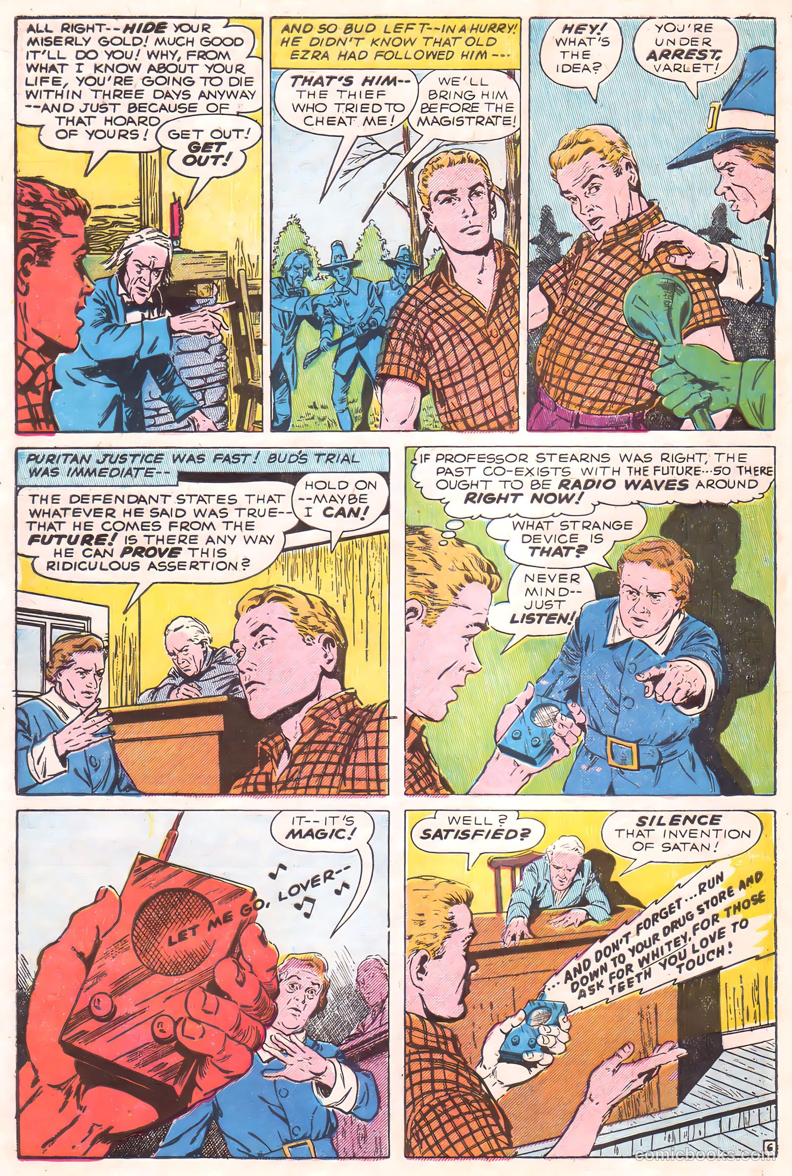 Adventures into the Unknown #66 (1955) — page 8 of 36