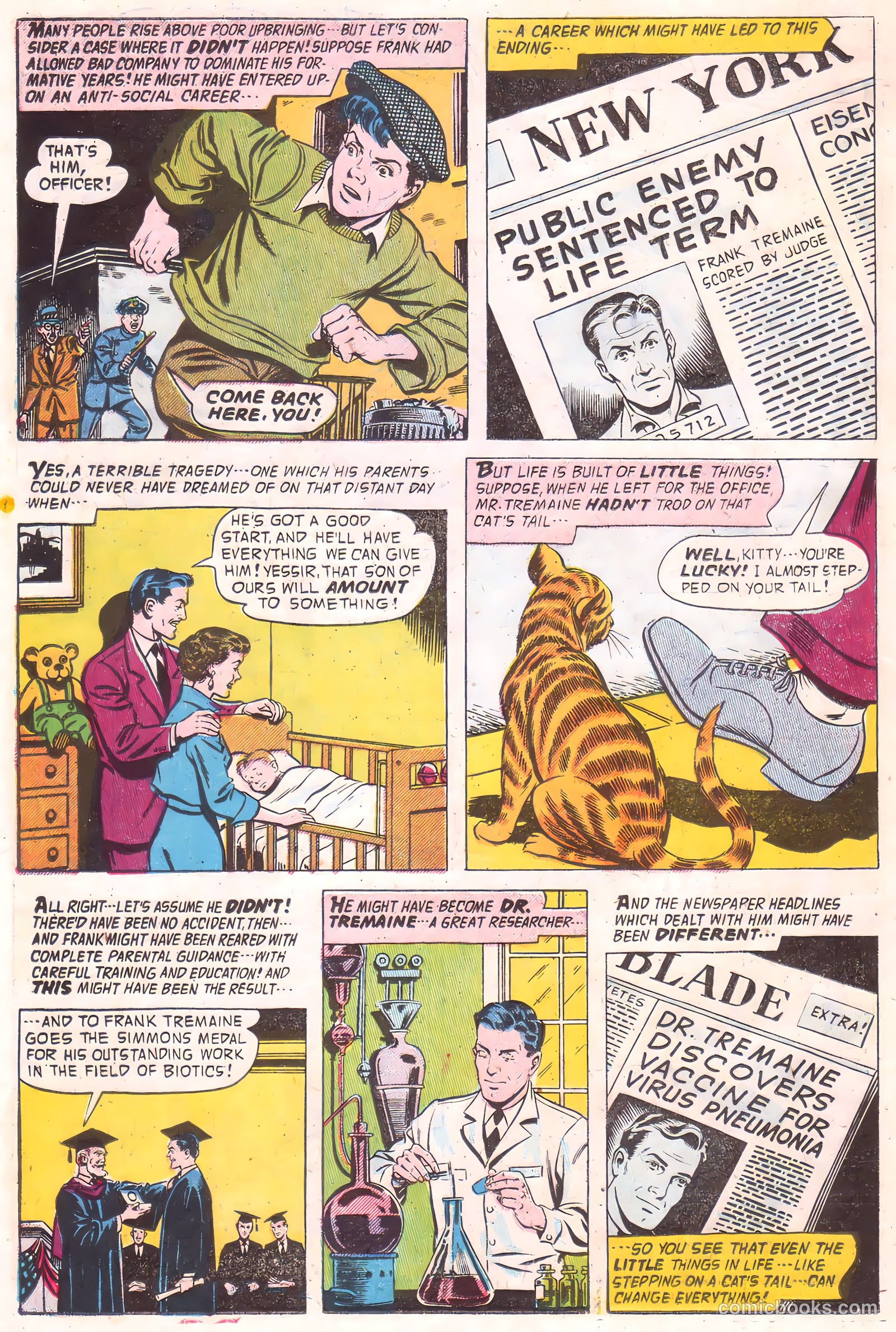 Adventures into the Unknown #66 (1955) — page 18 of 36