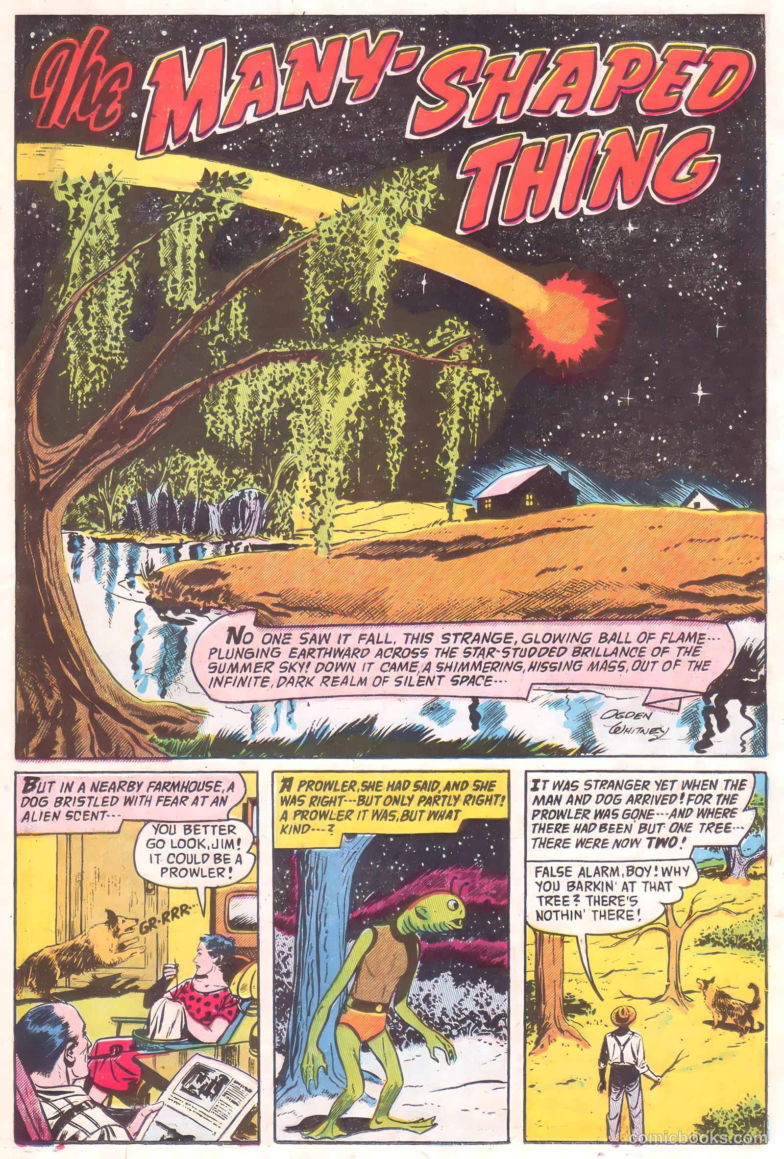 Adventures into the Unknown #66 (1955) — page 19 of 36
