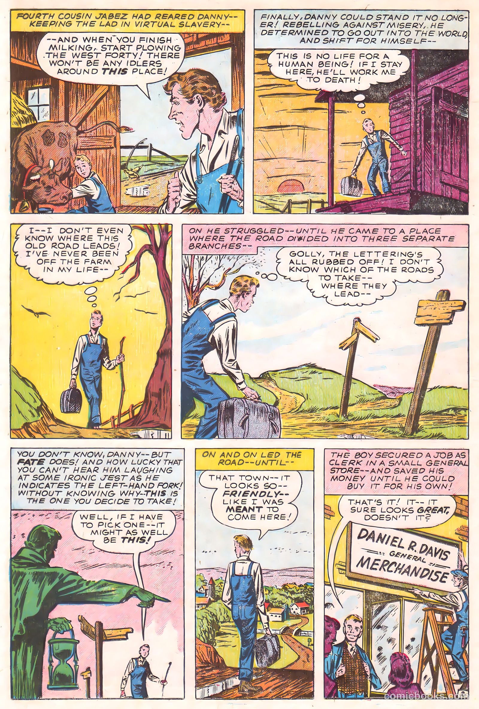 Adventures into the Unknown #66 (1955) — page 24 of 36