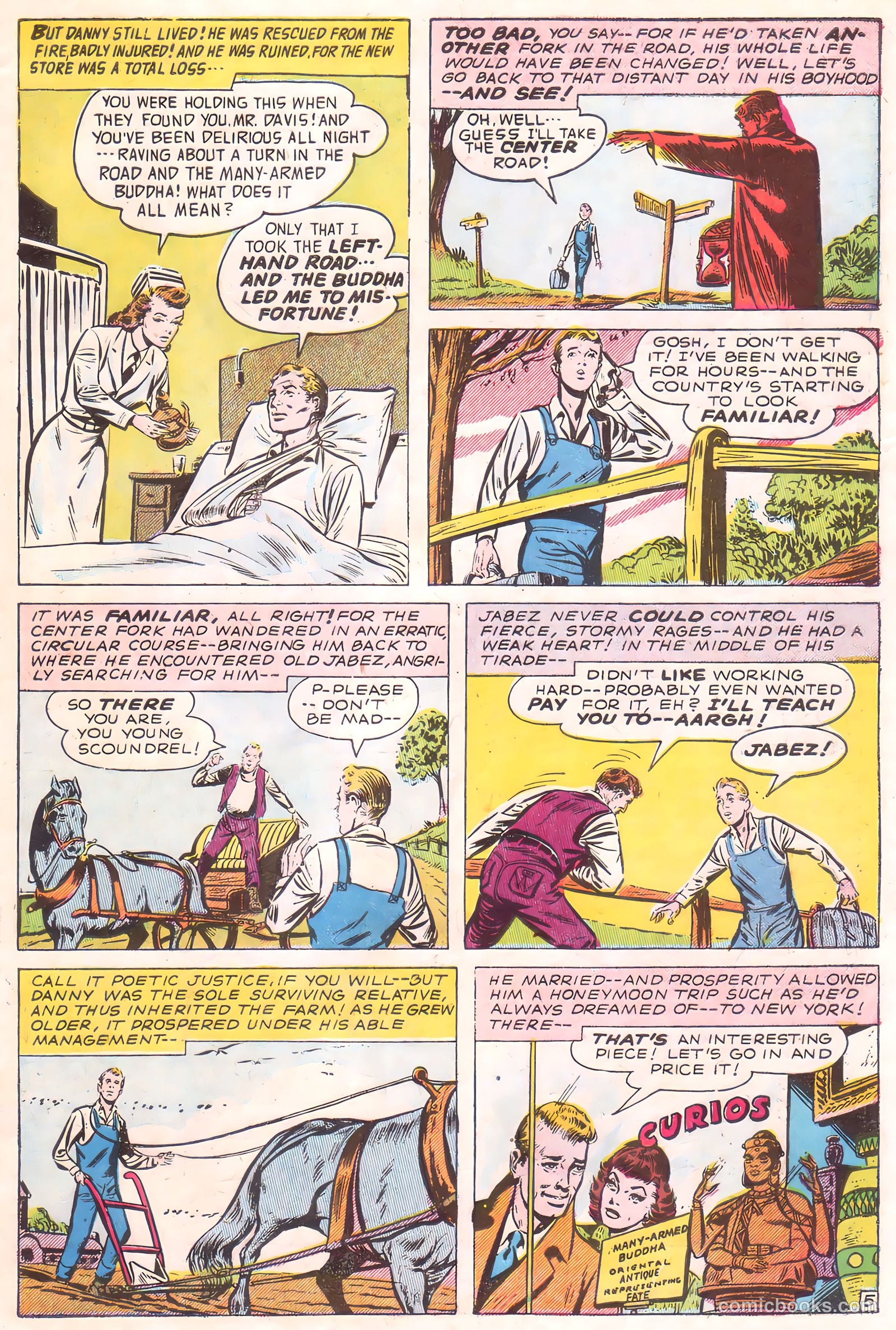Adventures into the Unknown #66 (1955) — page 27 of 36