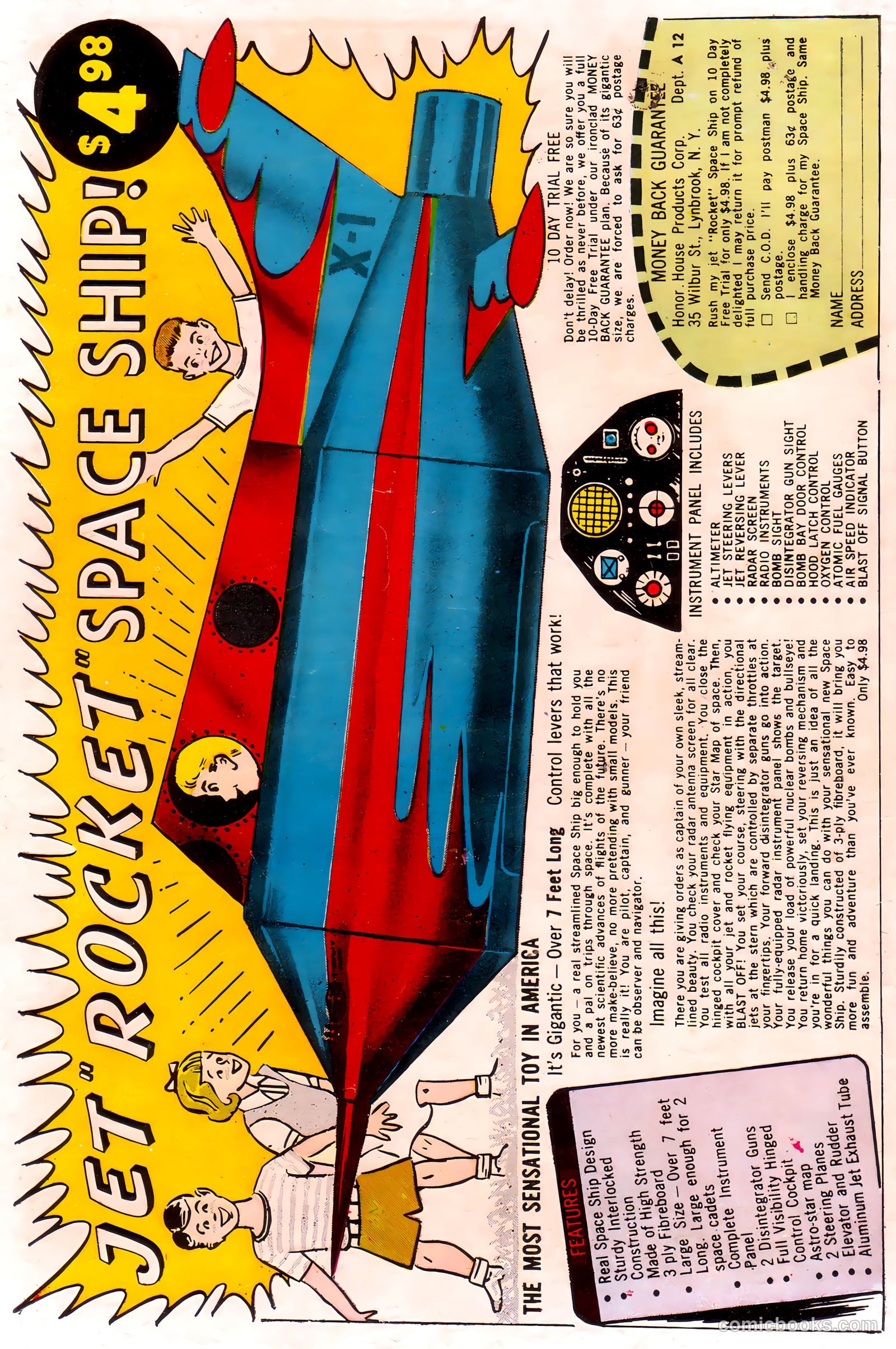 Adventures into the Unknown #66 (1955) — page 36 of 36
