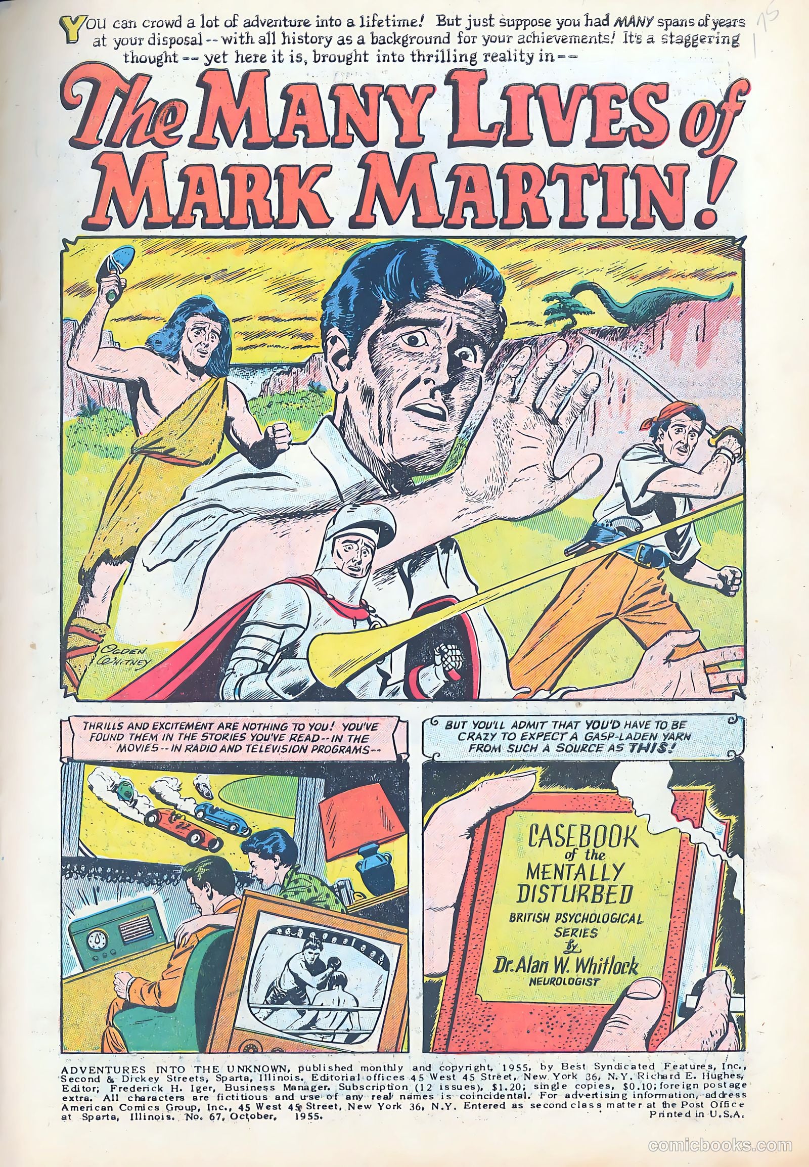 Adventures into the Unknown #67 (1955) — page 3 of 36