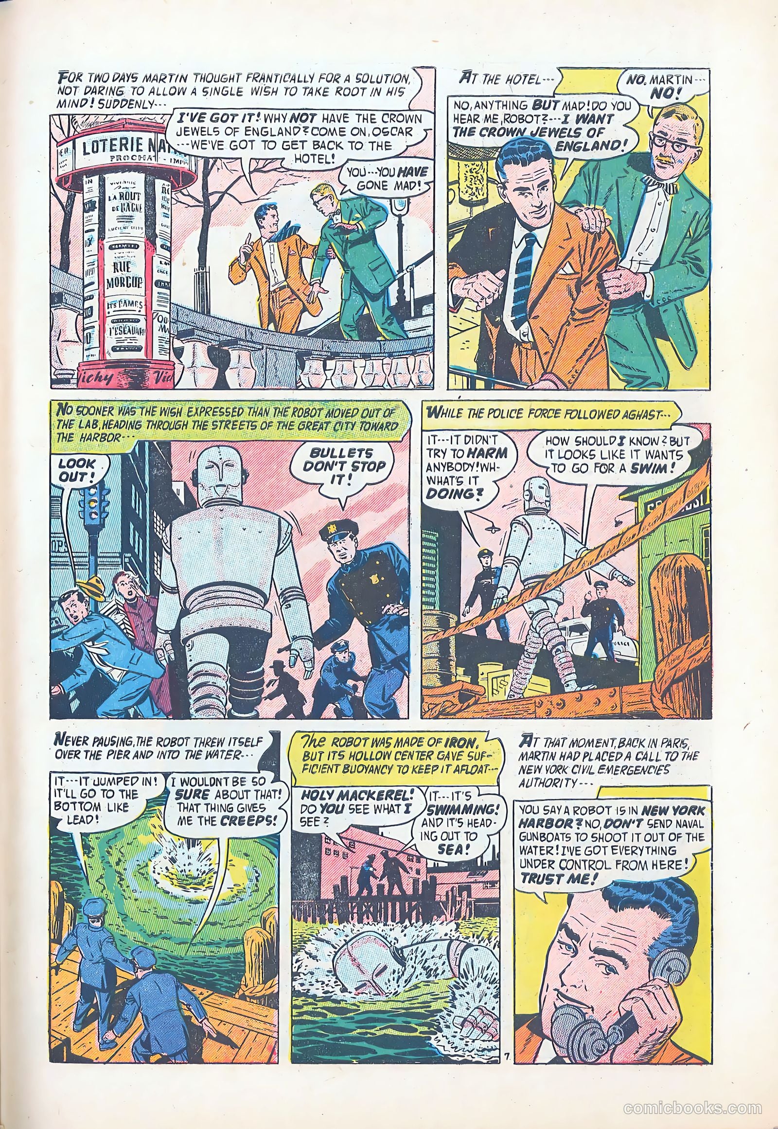 Adventures into the Unknown #67 (1955) — page 31 of 36
